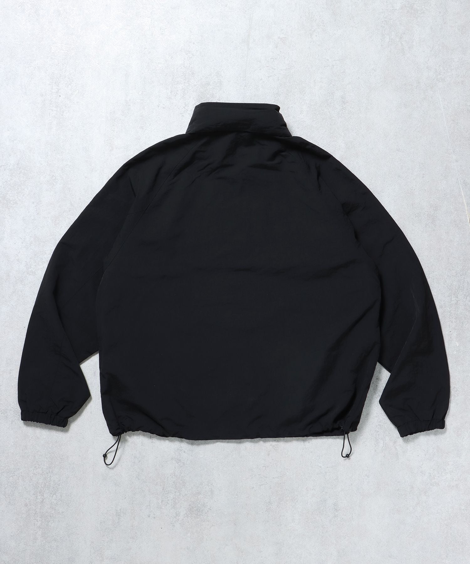 【撥水加工】FFEIN(フェイン)2WAY フード収納ナイロンブルゾン / ナイロン 2WAYアウター 撥水加工 ジャケット 刺繍 ユニセックス