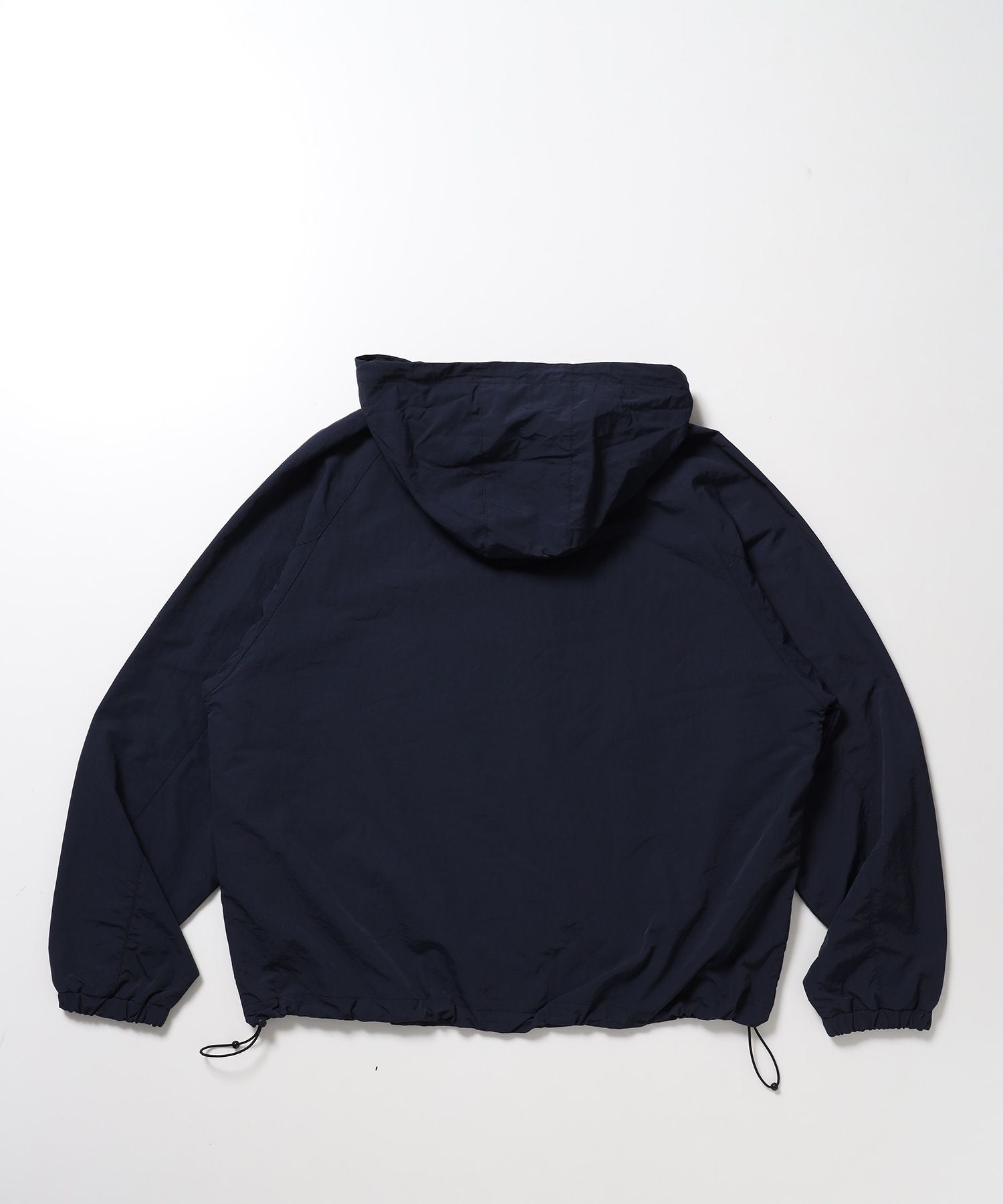 【撥水加工】FFEIN(フェイン)2WAY フード収納ナイロンブルゾン / ナイロン 2WAYアウター 撥水加工 ジャケット 刺繍 ユニセックス