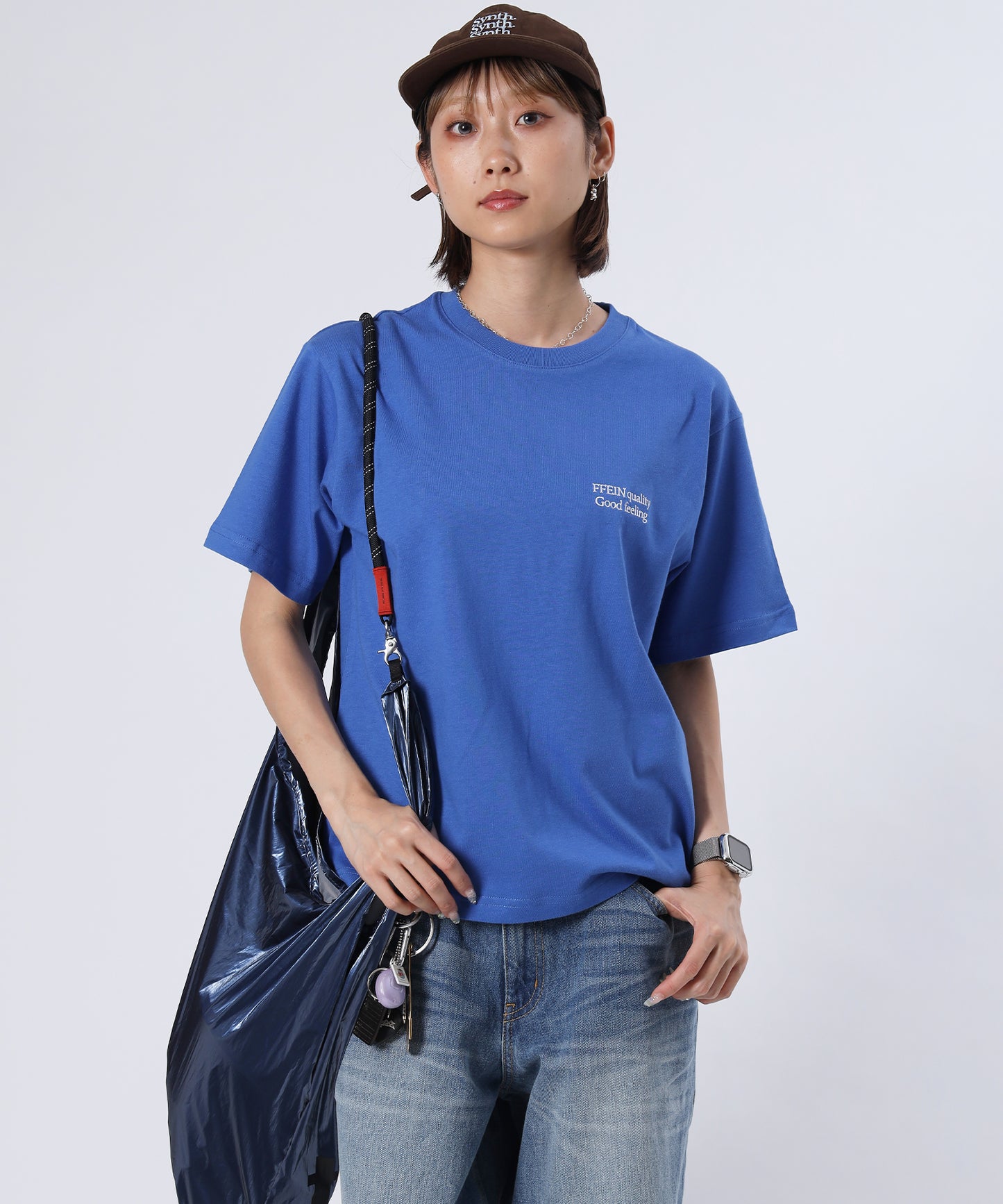 H163 Size:M ブルー