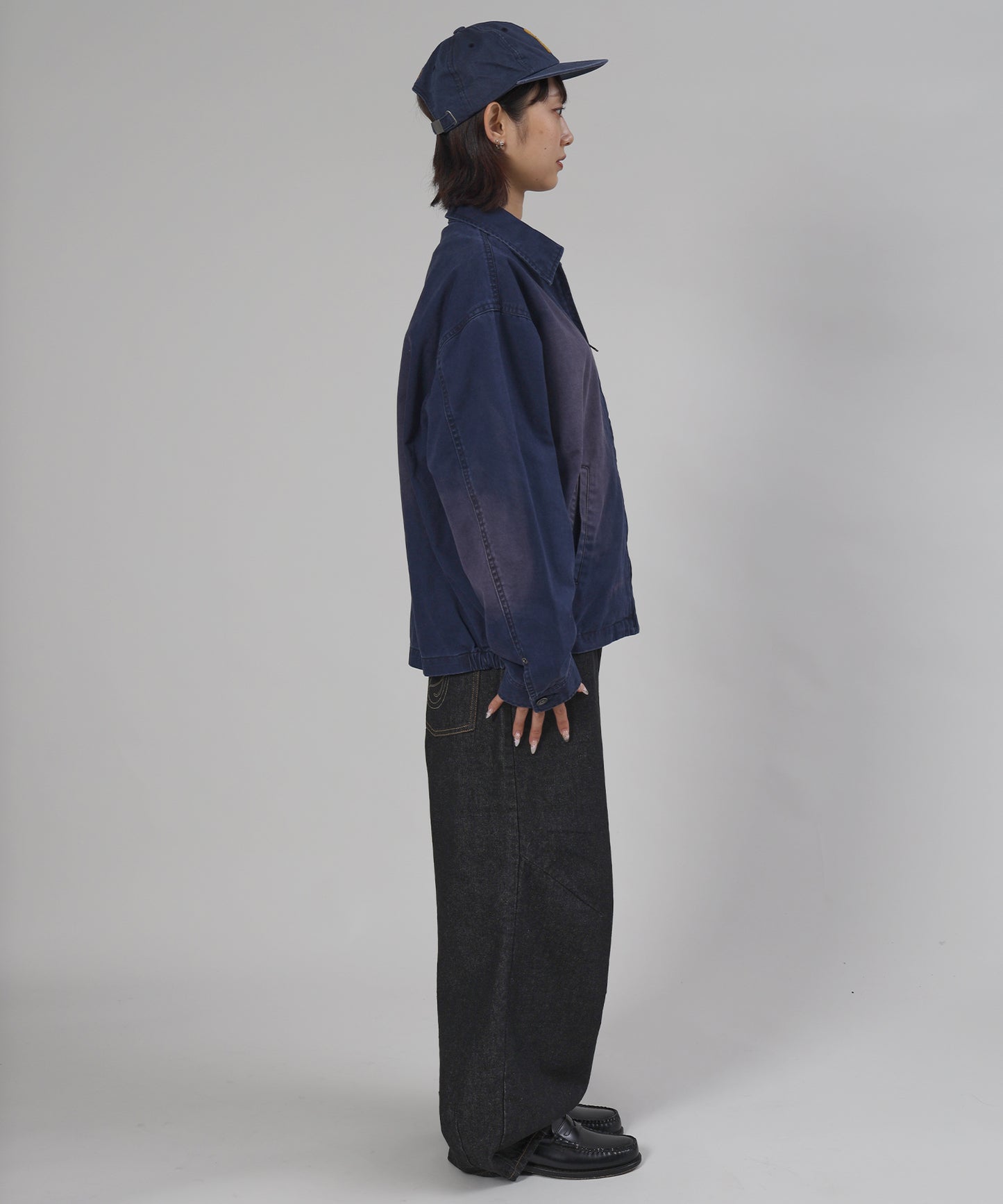 モデル：H163 Size : L ブルー