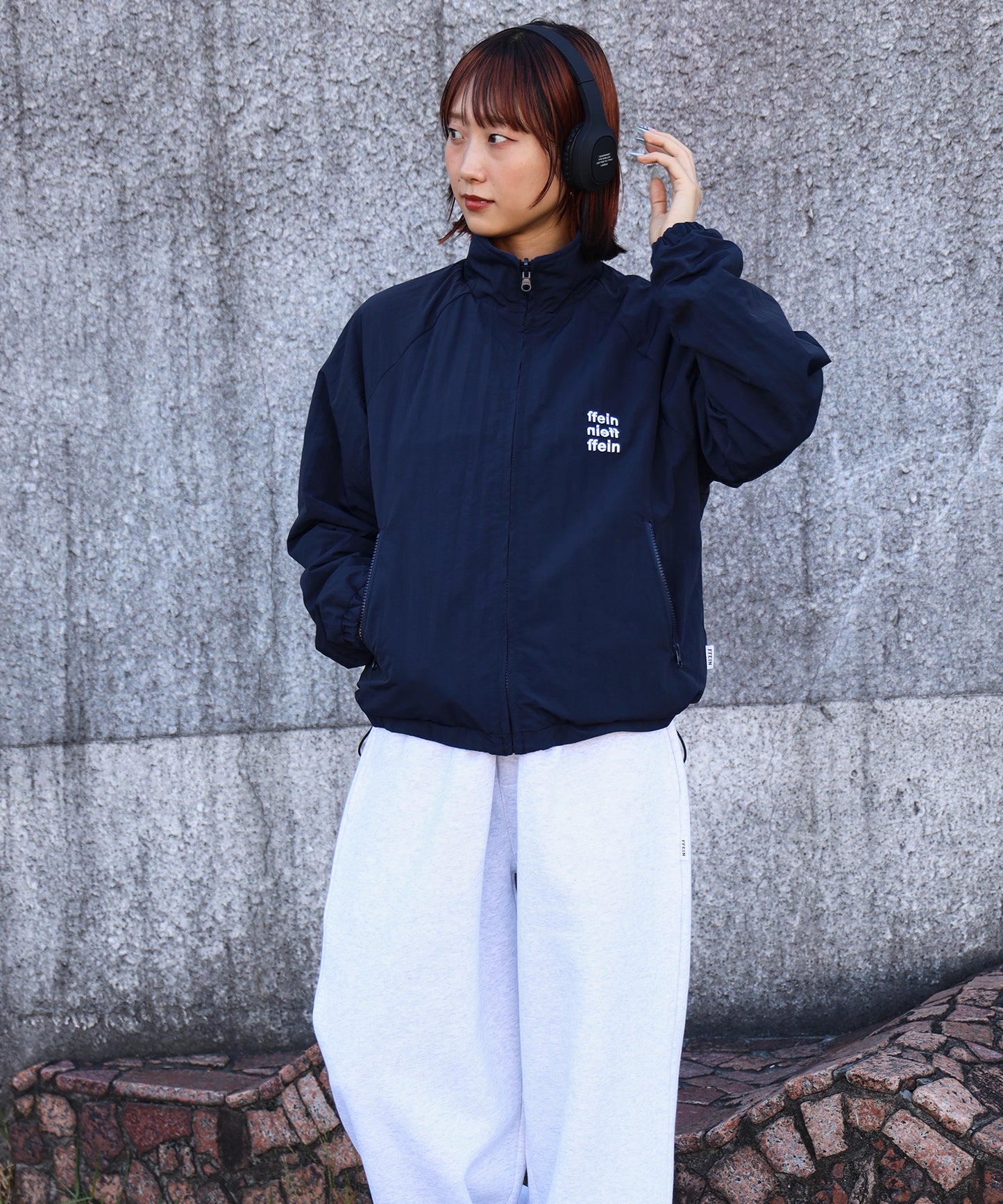 モデル：H163 Size:S　ネイビー（表）