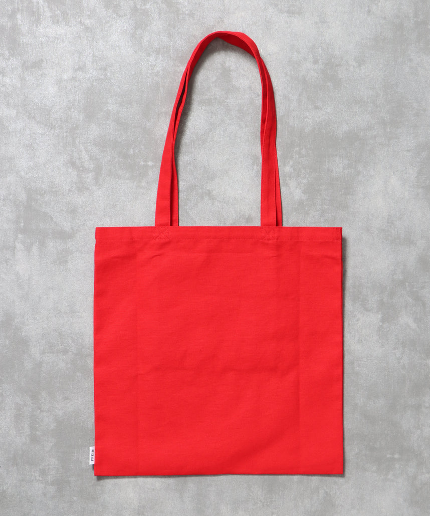 グラフィックプリントトートバッグ / ユニセックス バッグ 雑貨 トート レッド