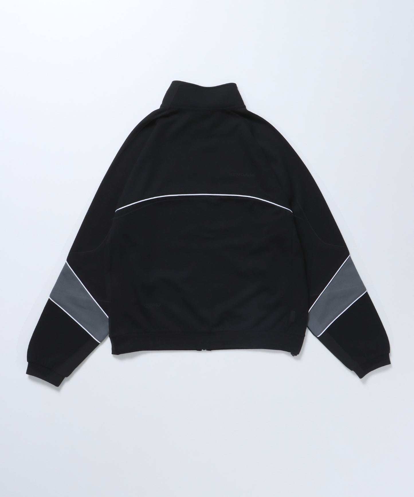 NICE PANELLED TRACK JACKET / オーバーサイズ ブロークコア ブラック