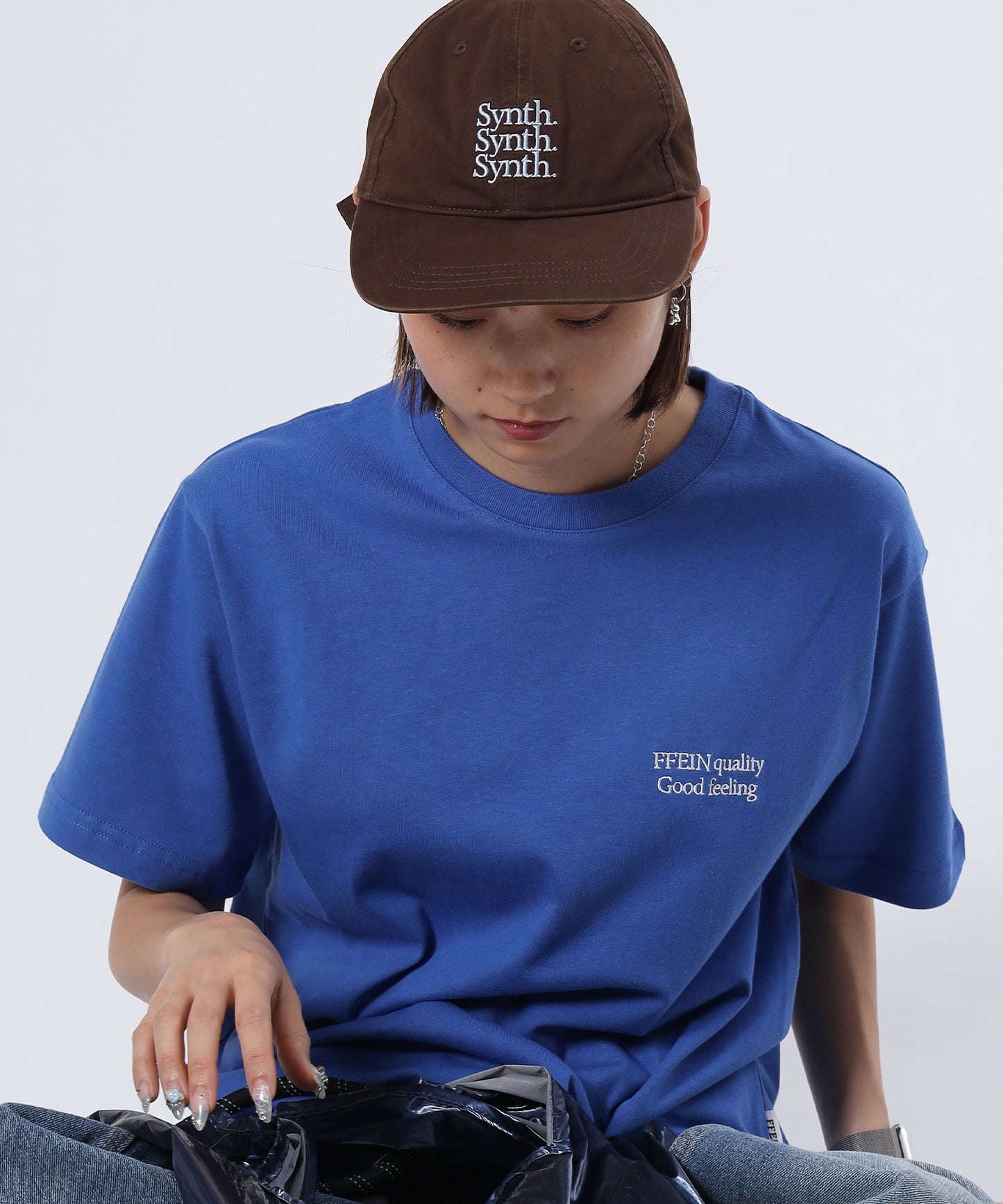 H163 Size:M ブルー