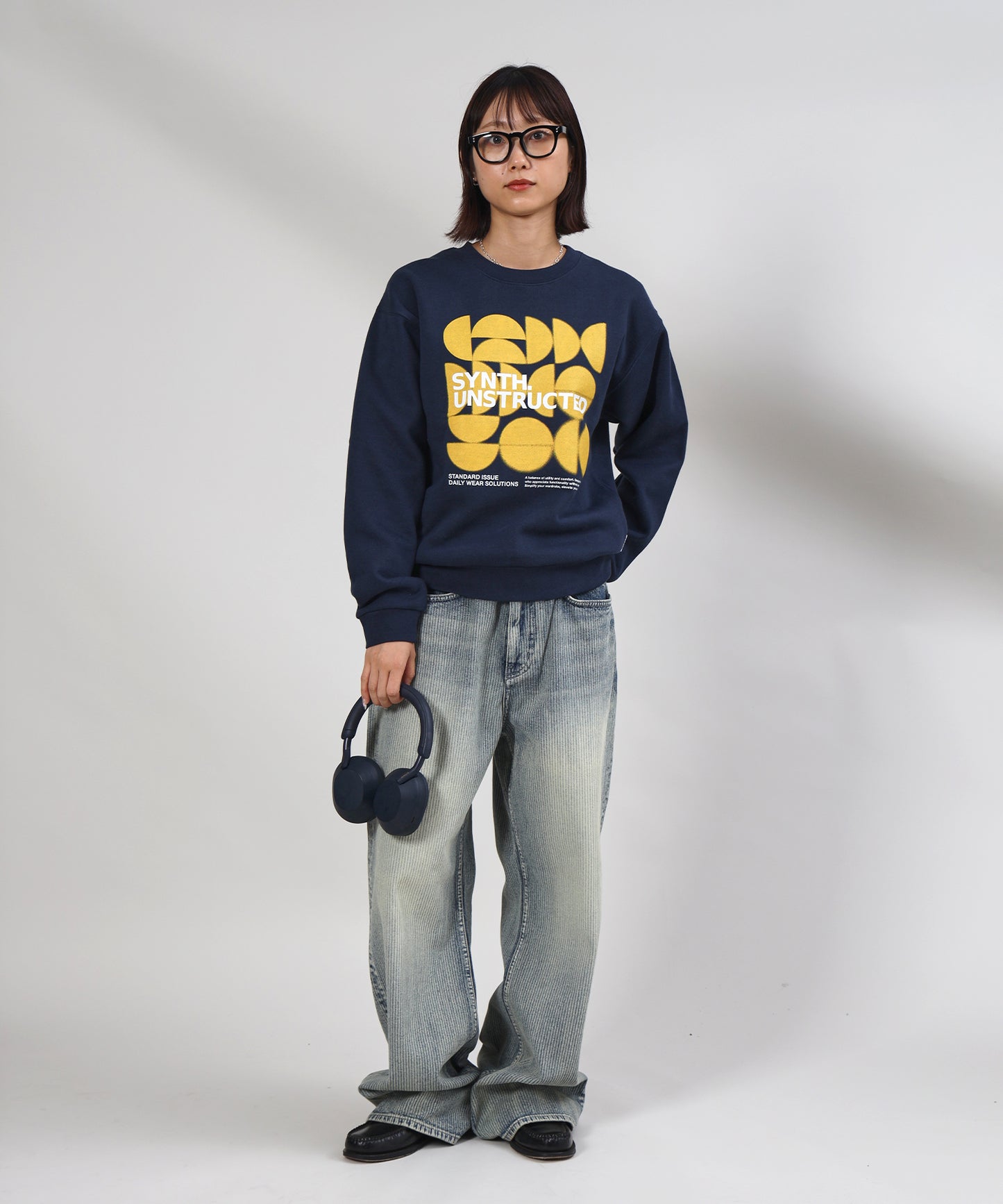 モデル：H163 Size:Sネイビー