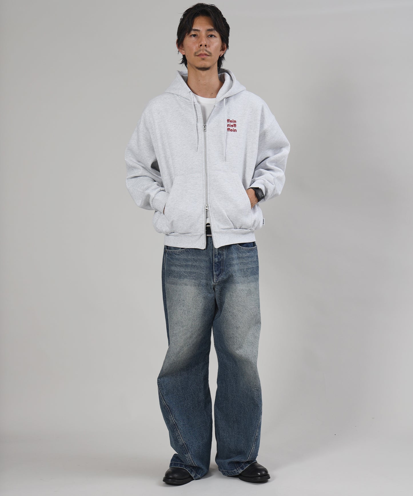モデル：H178 Size : L アッシュグレー