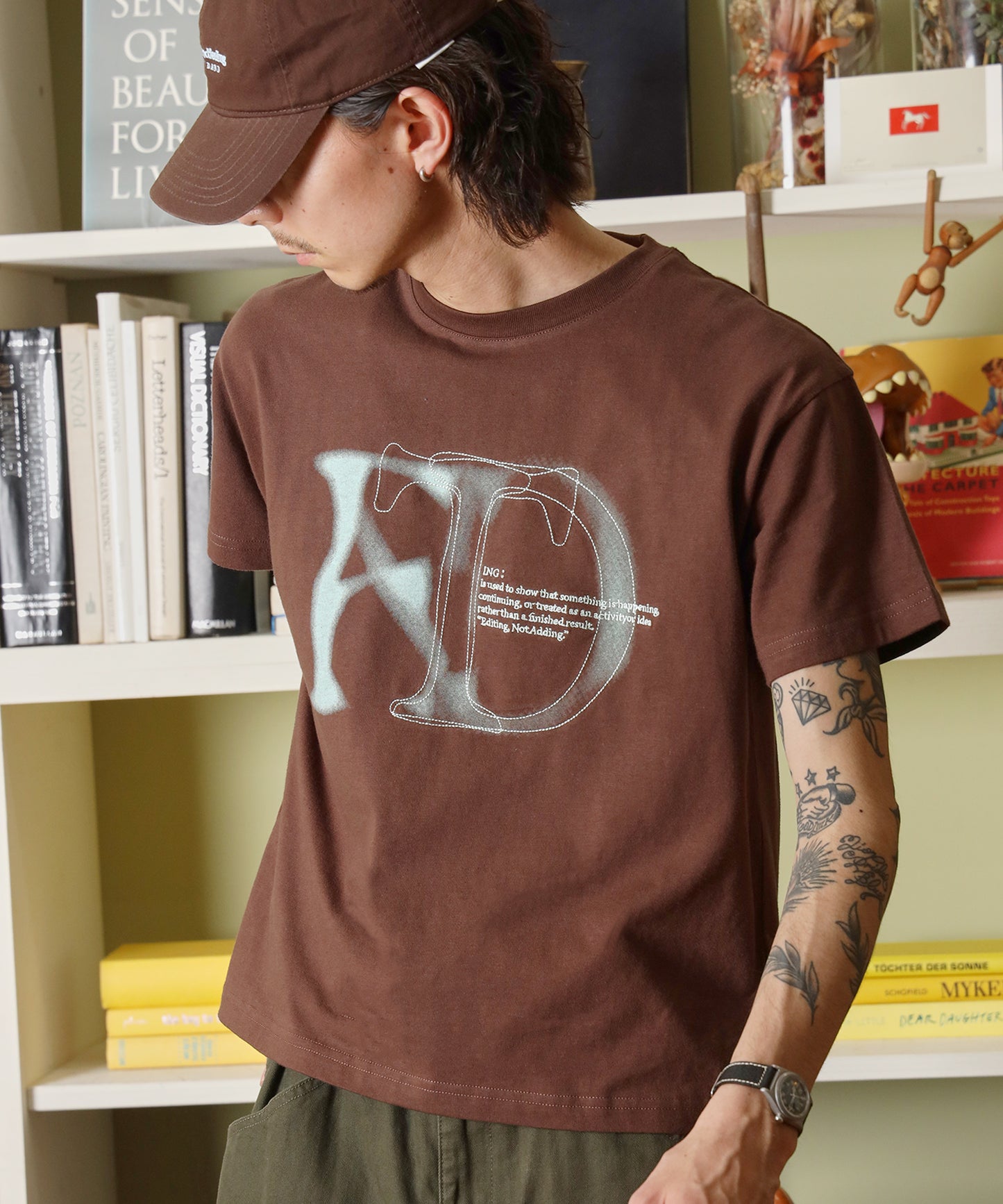 モデル：H178 Size:L ブラウン