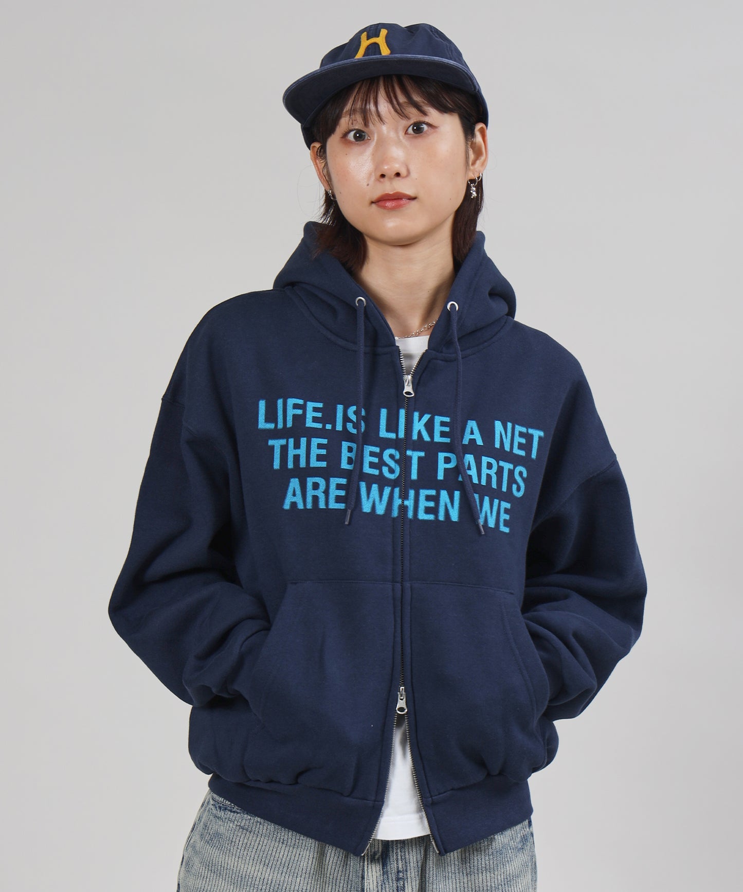 モデル：H163 Size : S ネイビー