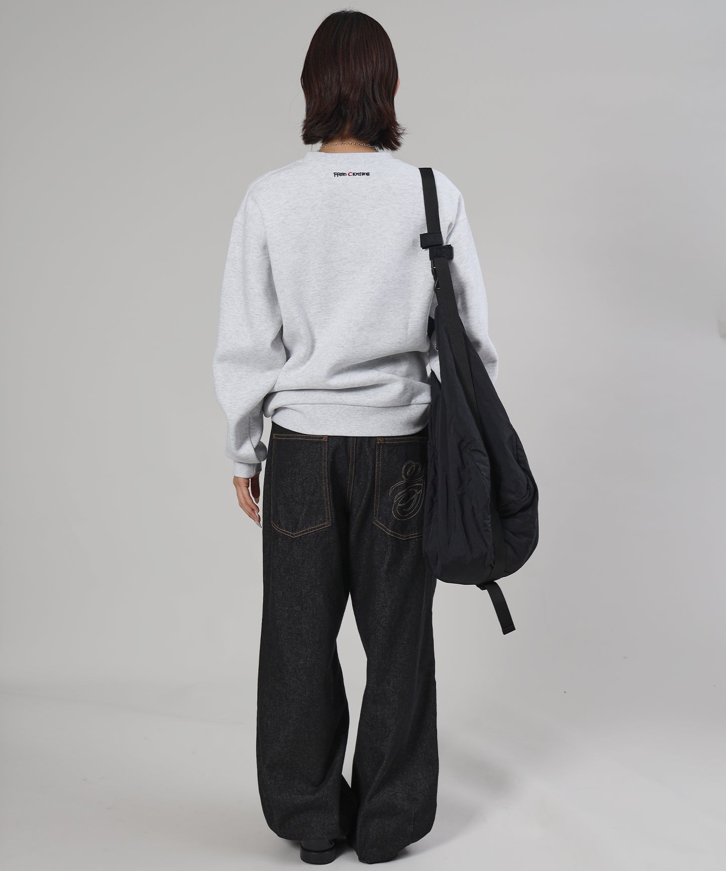 モデル：H163 Size : M アッシュグレー