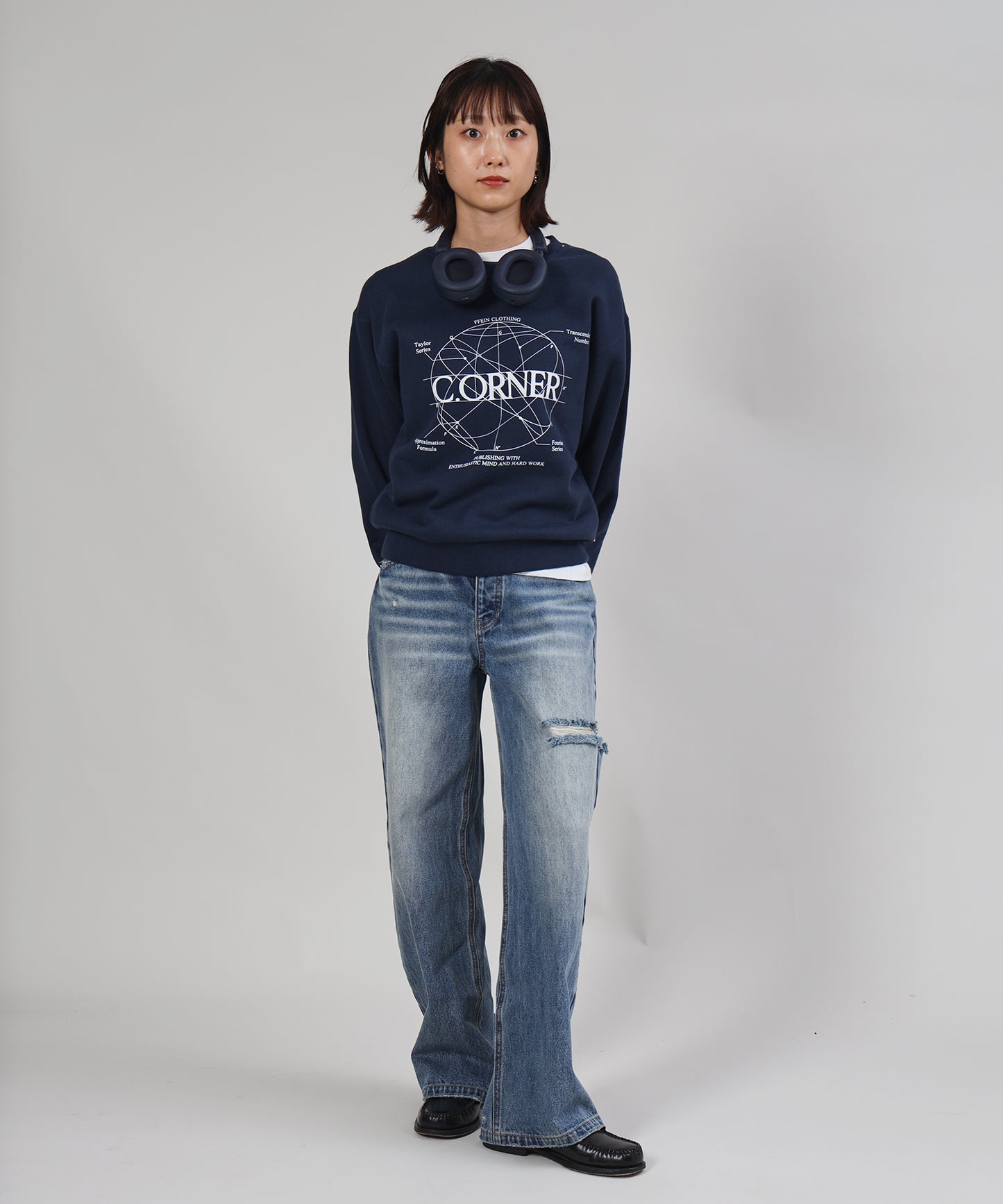 モデル：H163 Size : S  ネイビー