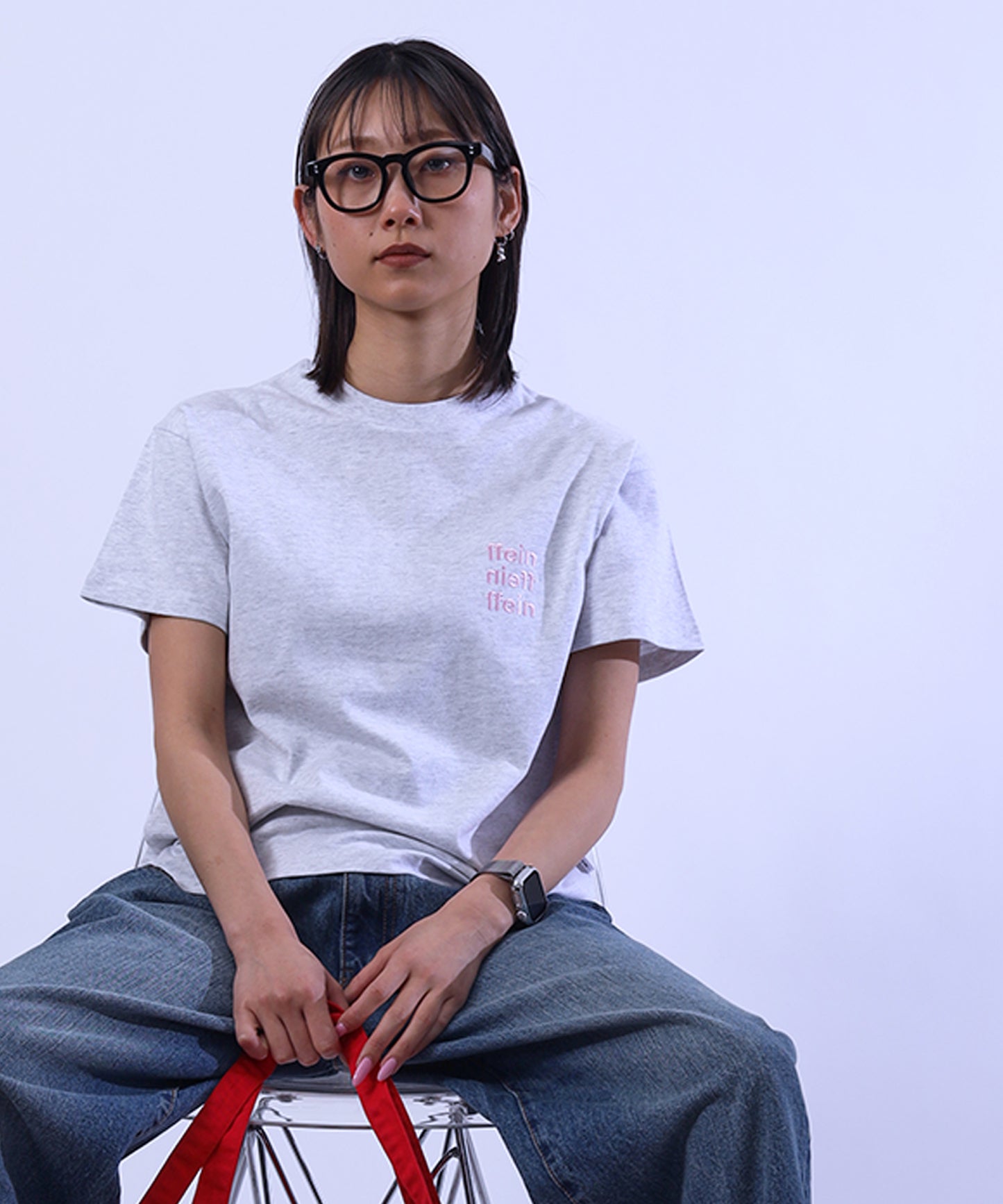 モデル：H163 Size:S アッシュグレー