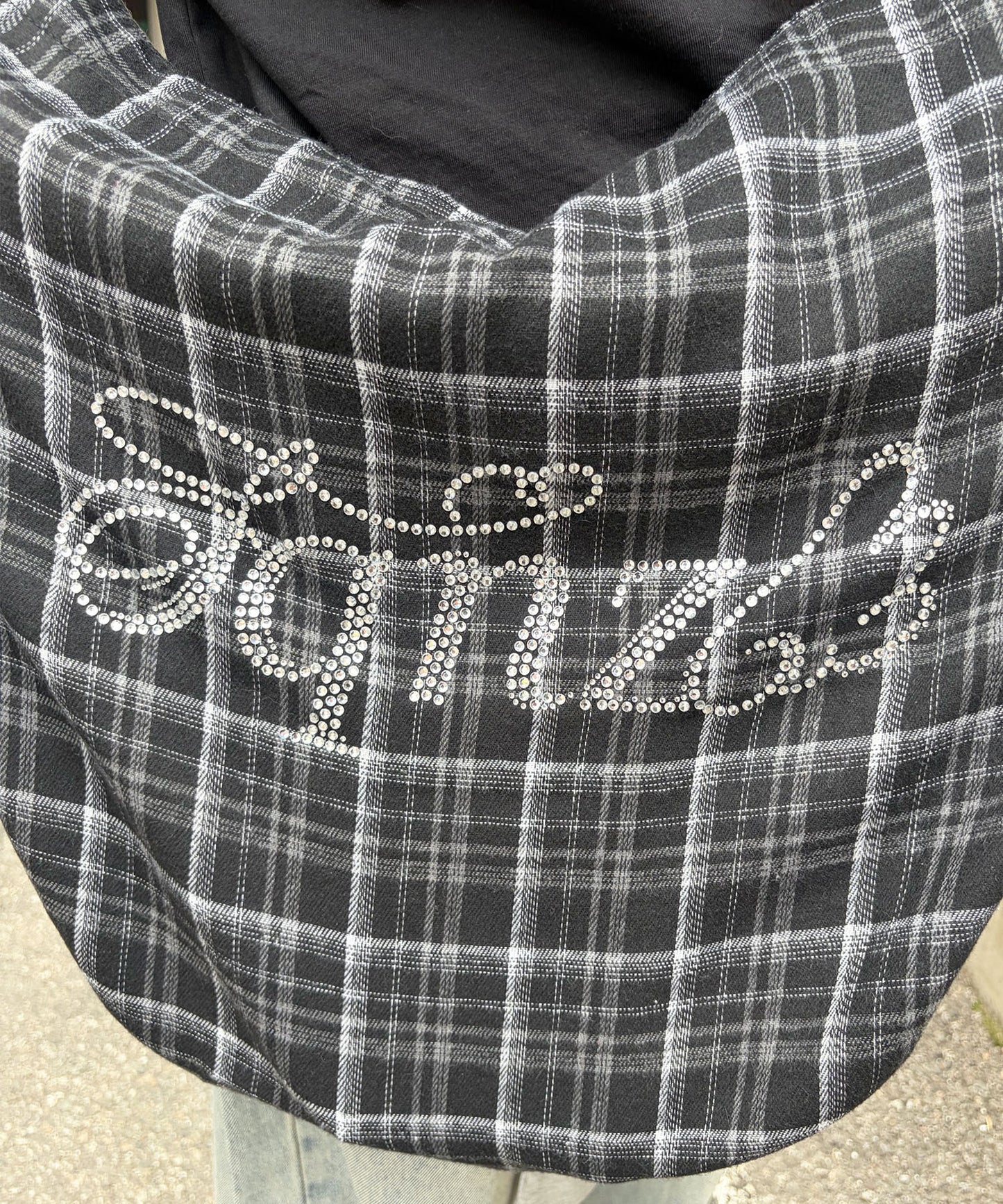 ※WEB限定 / 推し活トートバッグ / sqnz favorite kira-kira tote bag ブラック