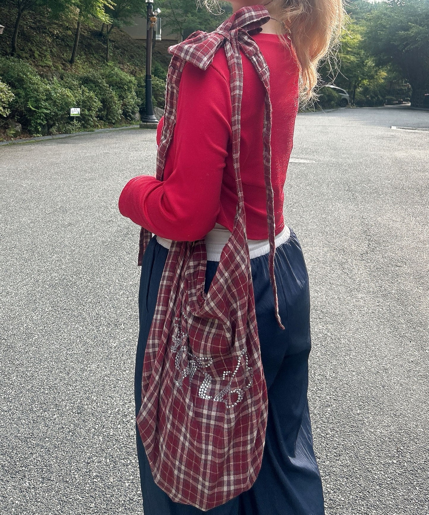 ※WEB限定 /  推し活トートバッグ / sqnz favorite kira-kira tote bag レッド