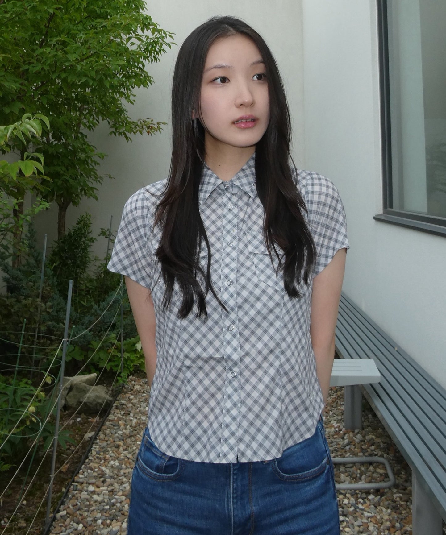 モデル：H169 W59 SizeS