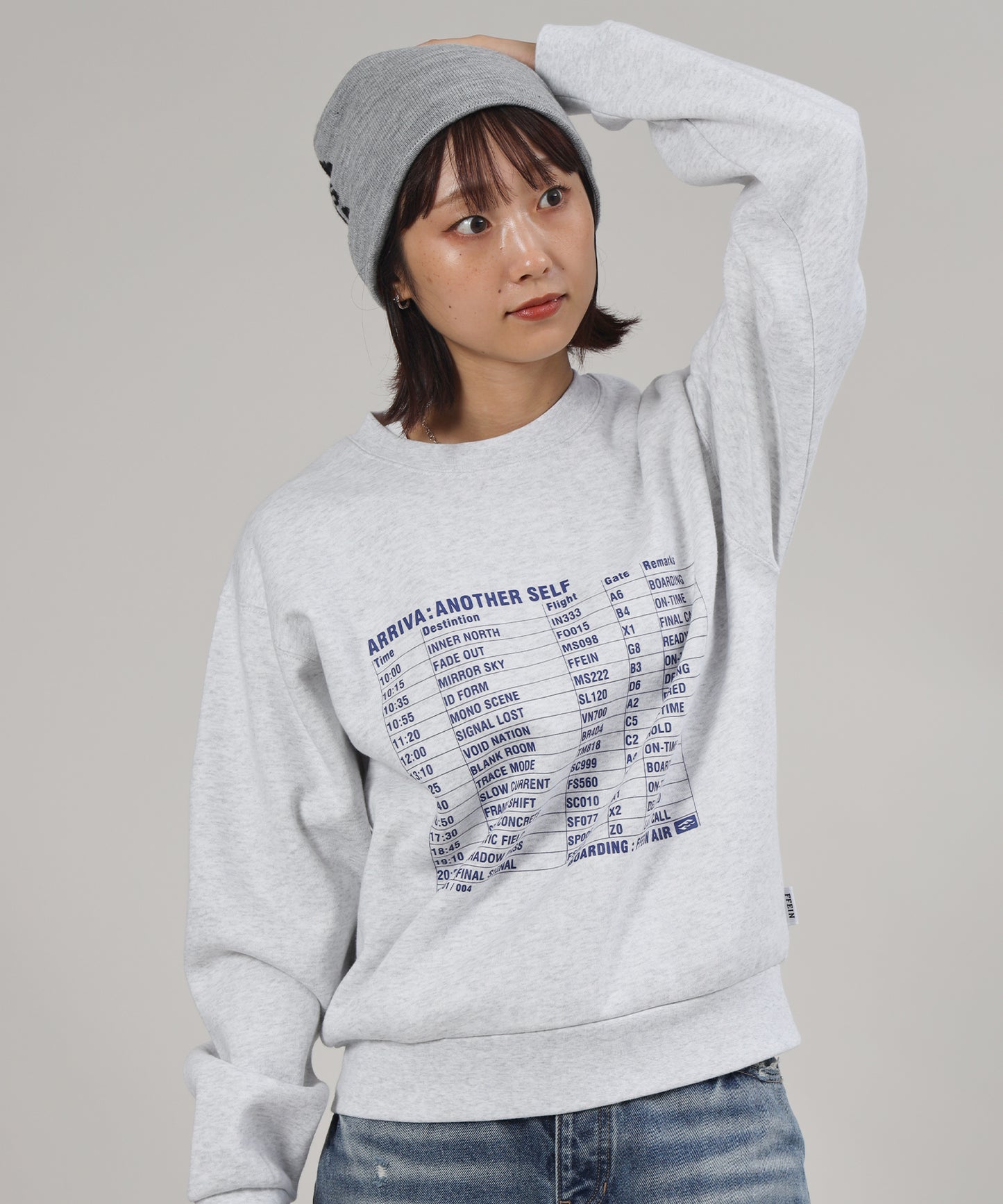 モデル：H163 Size : M アッシュグレー