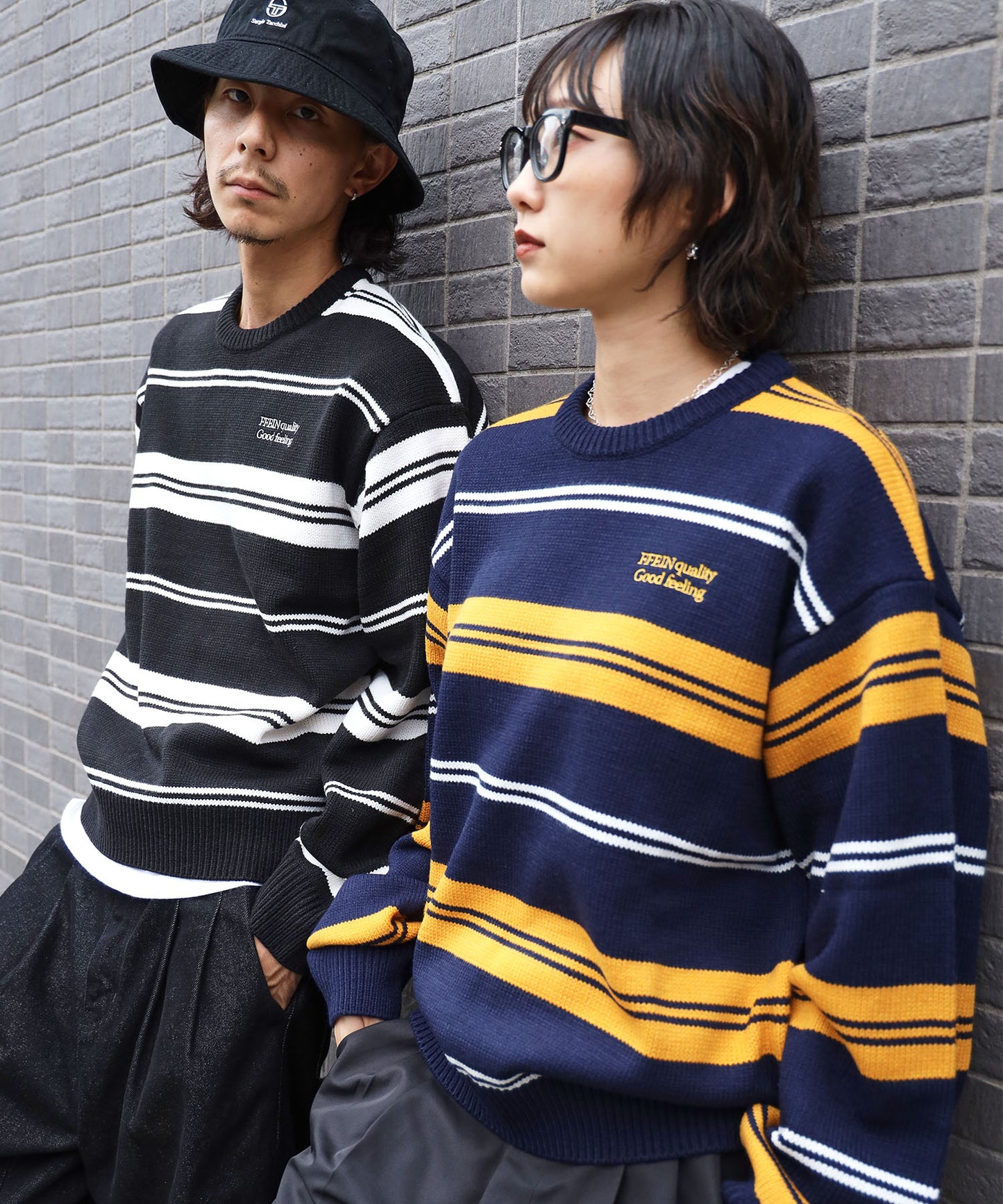 H163 Size:M　ネイビー　H177 Size:L　ブラック