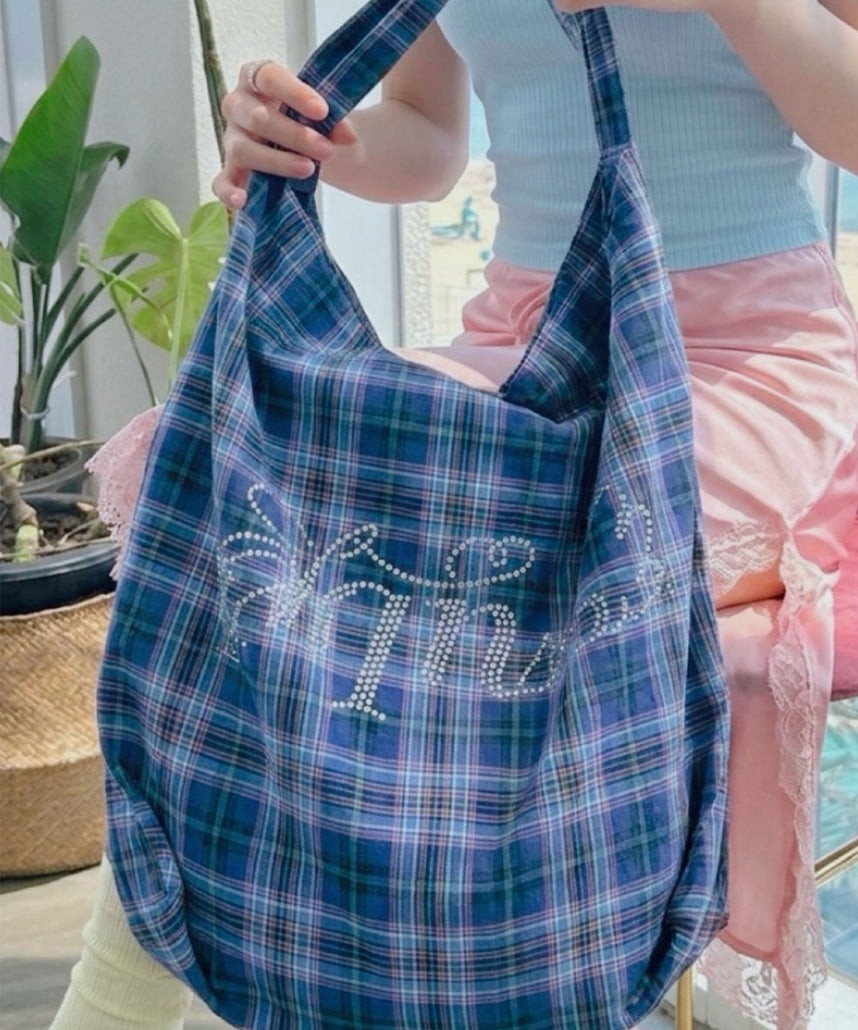 ※WEB限定 /  推し活トートバッグ / sqnz favorite kira-kira tote bag ネイビー