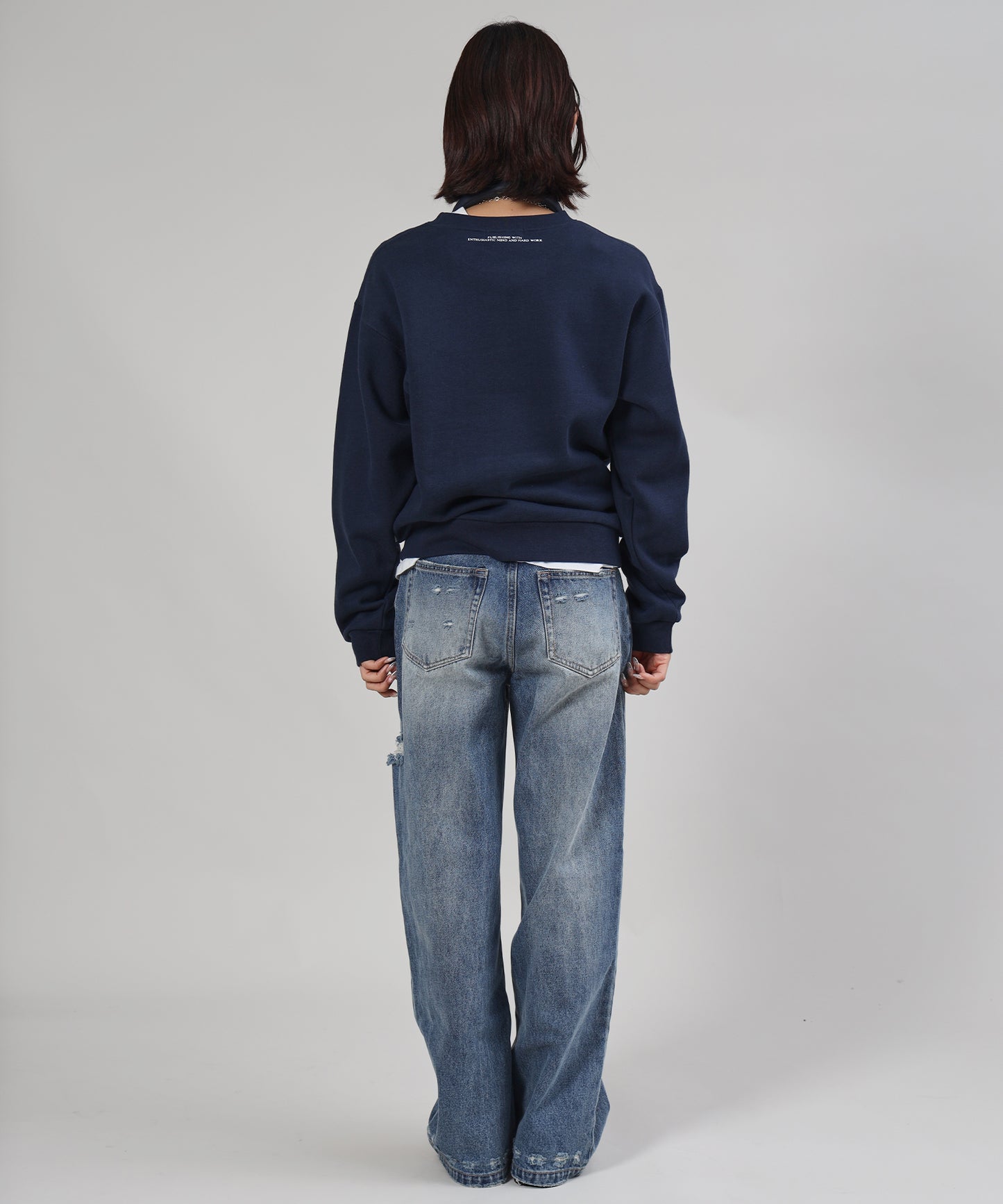 モデル：H163 Size : S  ネイビー