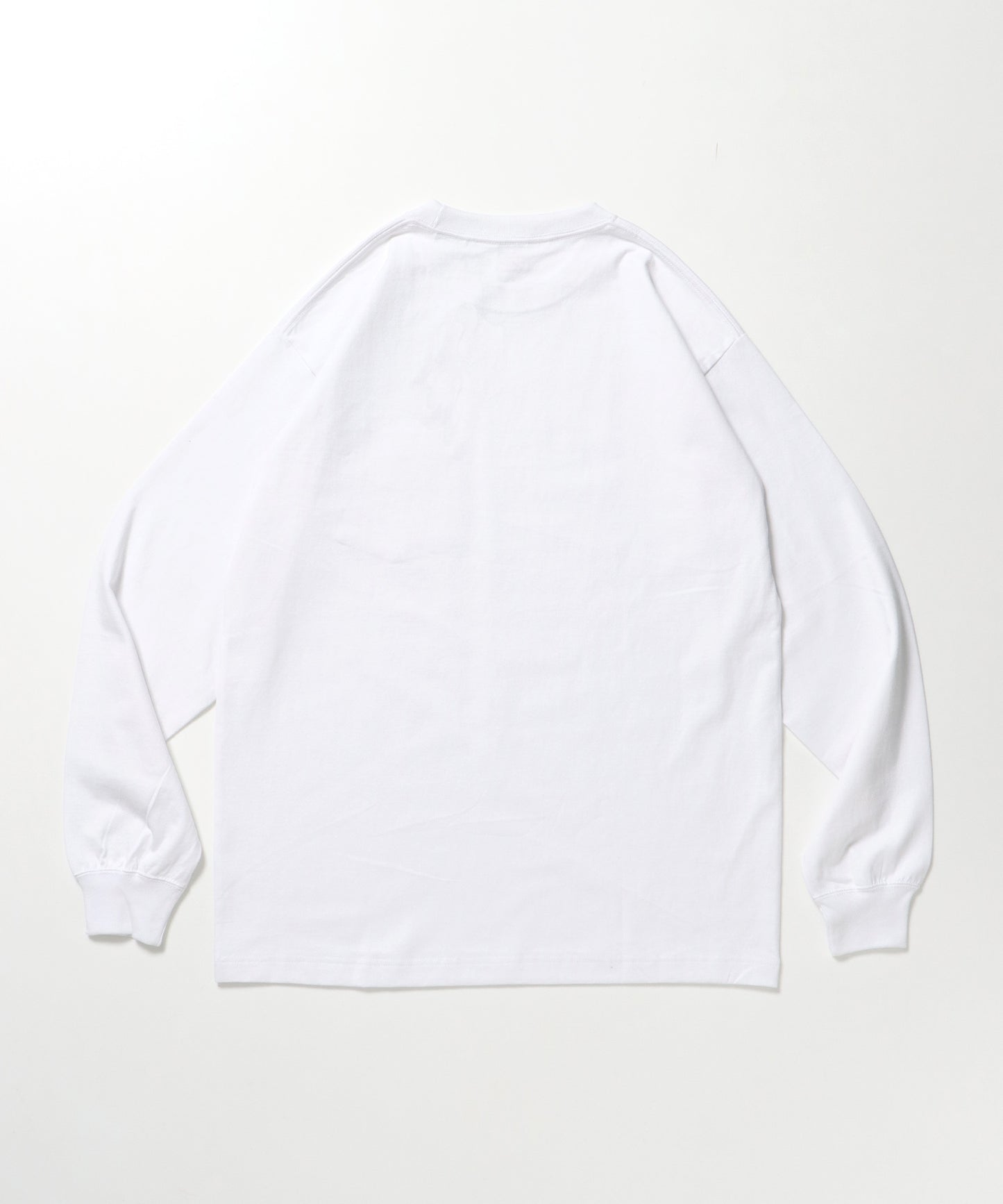 L/S POCKET TEE[REG] / ロンT 長袖 ワンポイント レギュラーサイズ ポケット ホワイト