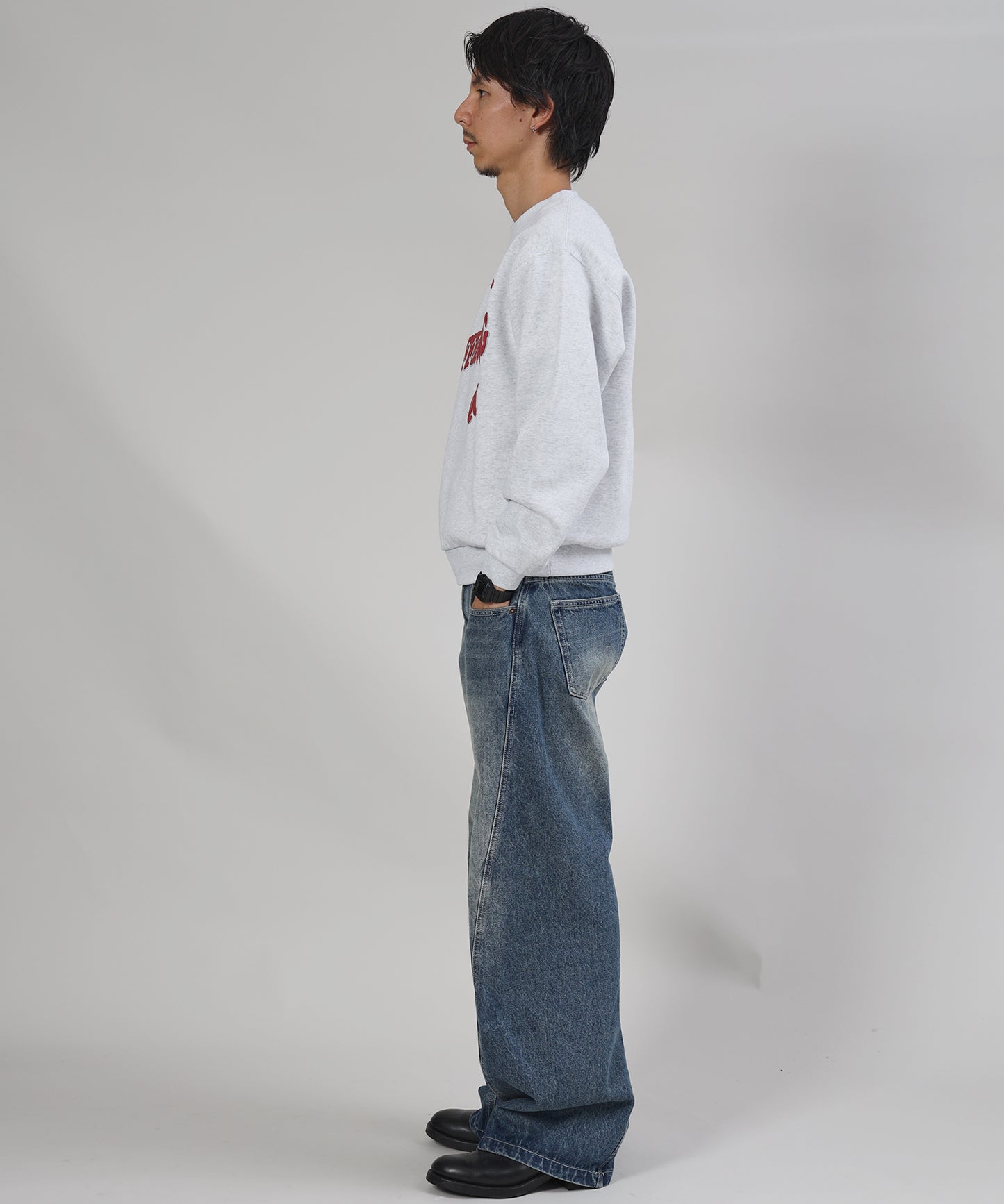 モデル：H178 Size : M アッシュグレー