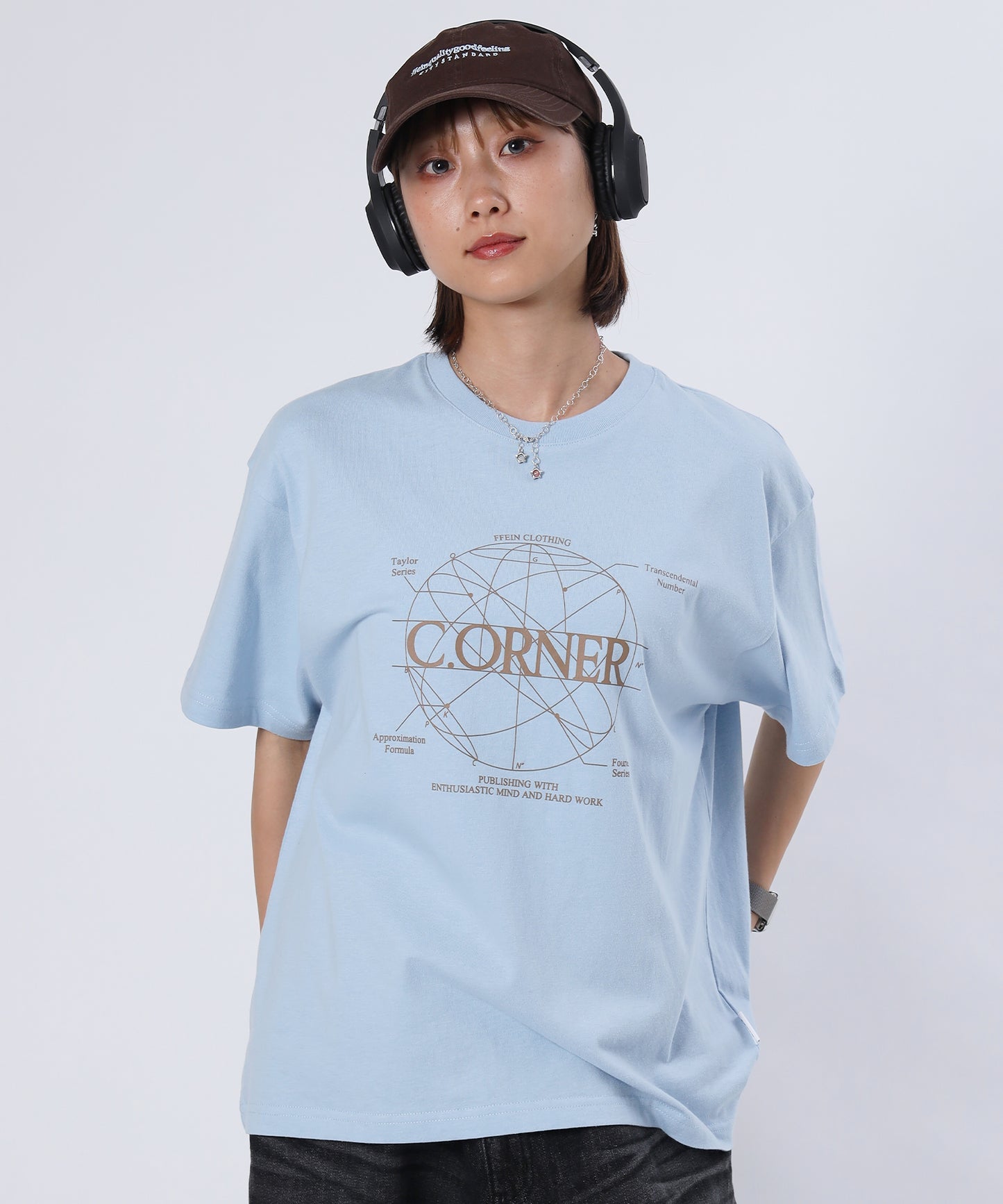 モデル：H163 Size:M ライトブルー