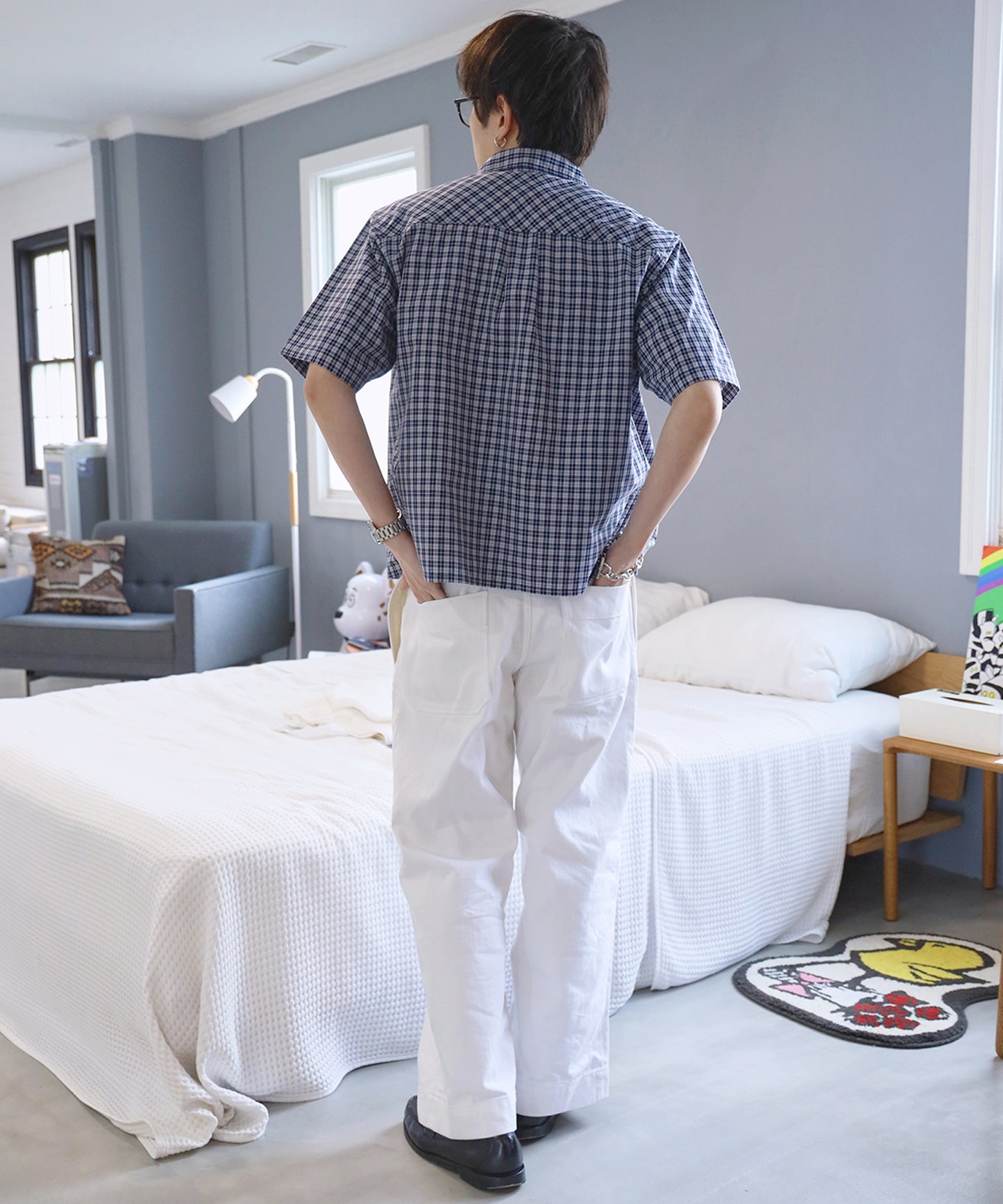 モデル：H178 Size : L ネイビー