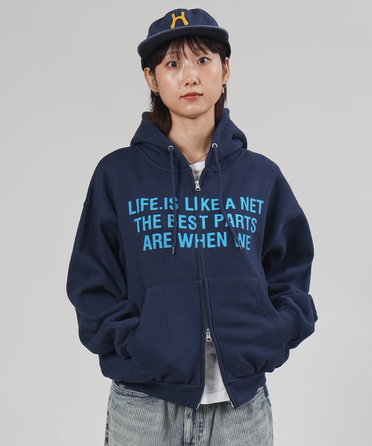 モデル：H163 Size : S ネイビー