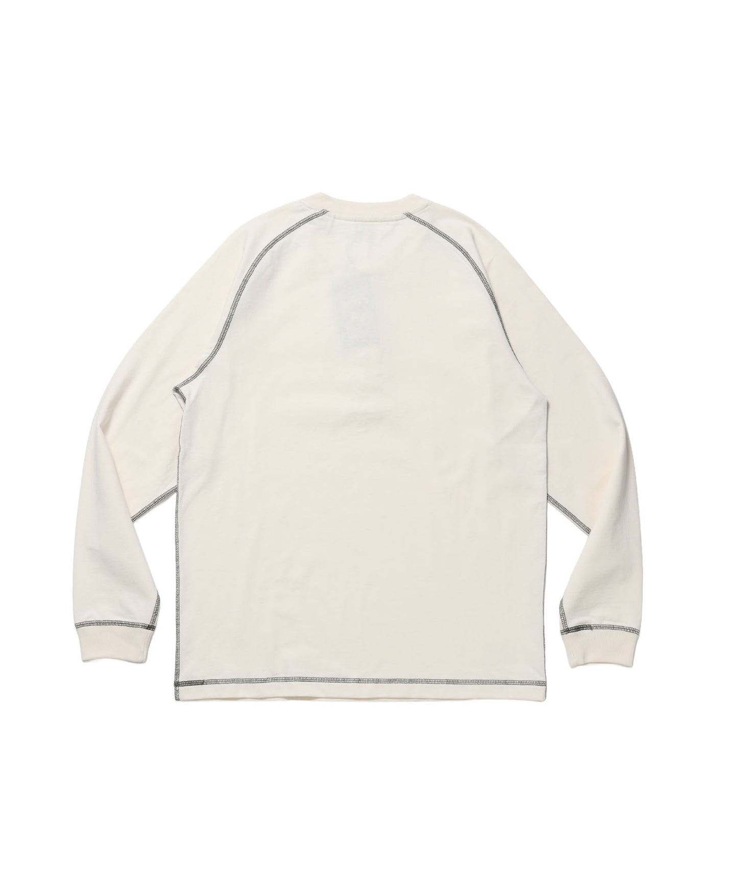 BEN'S HENLEY L/S TEE / ヘンリーネック ロング ユニセックス ラグラン 長袖 オフホワイト