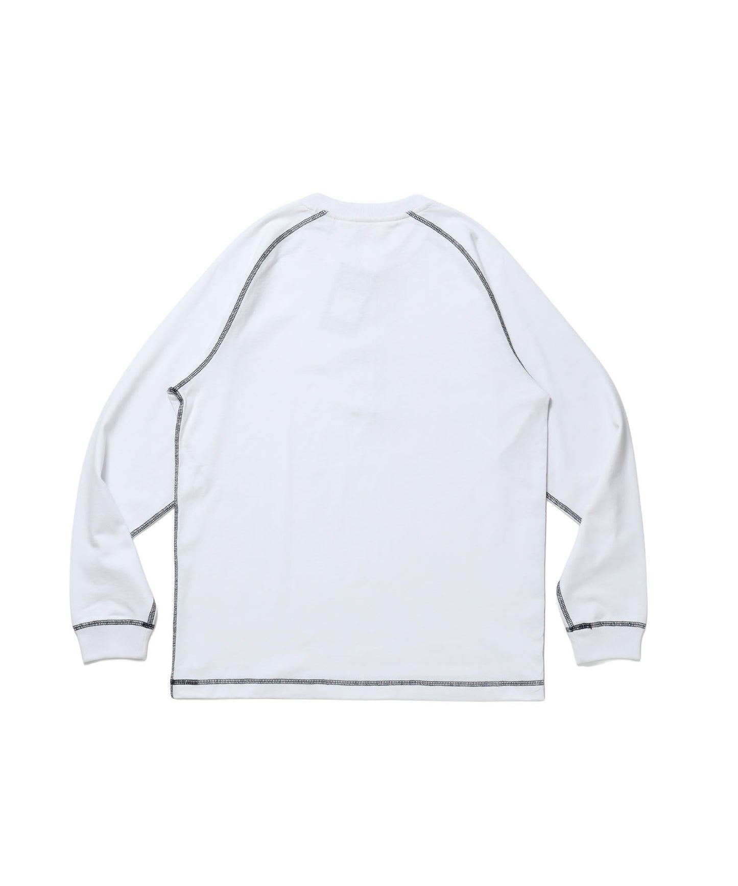 BEN'S HENLEY L/S TEE / ヘンリーネック ロング ユニセックス ラグラン 長袖 ホワイト