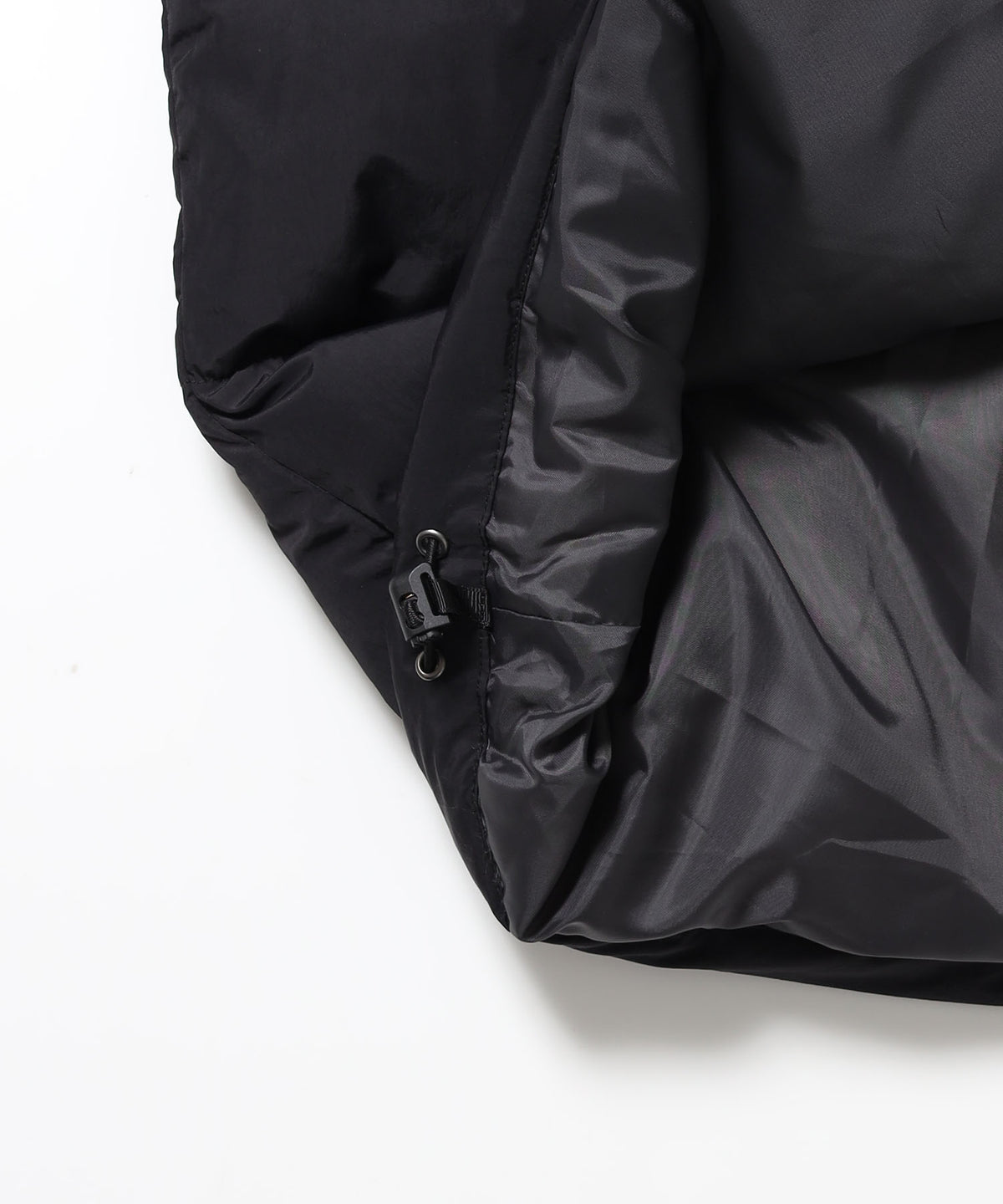 BD PUFFER JACKET / ダウンジャケット パッファー シンプルロゴ ユニセックス ブラック