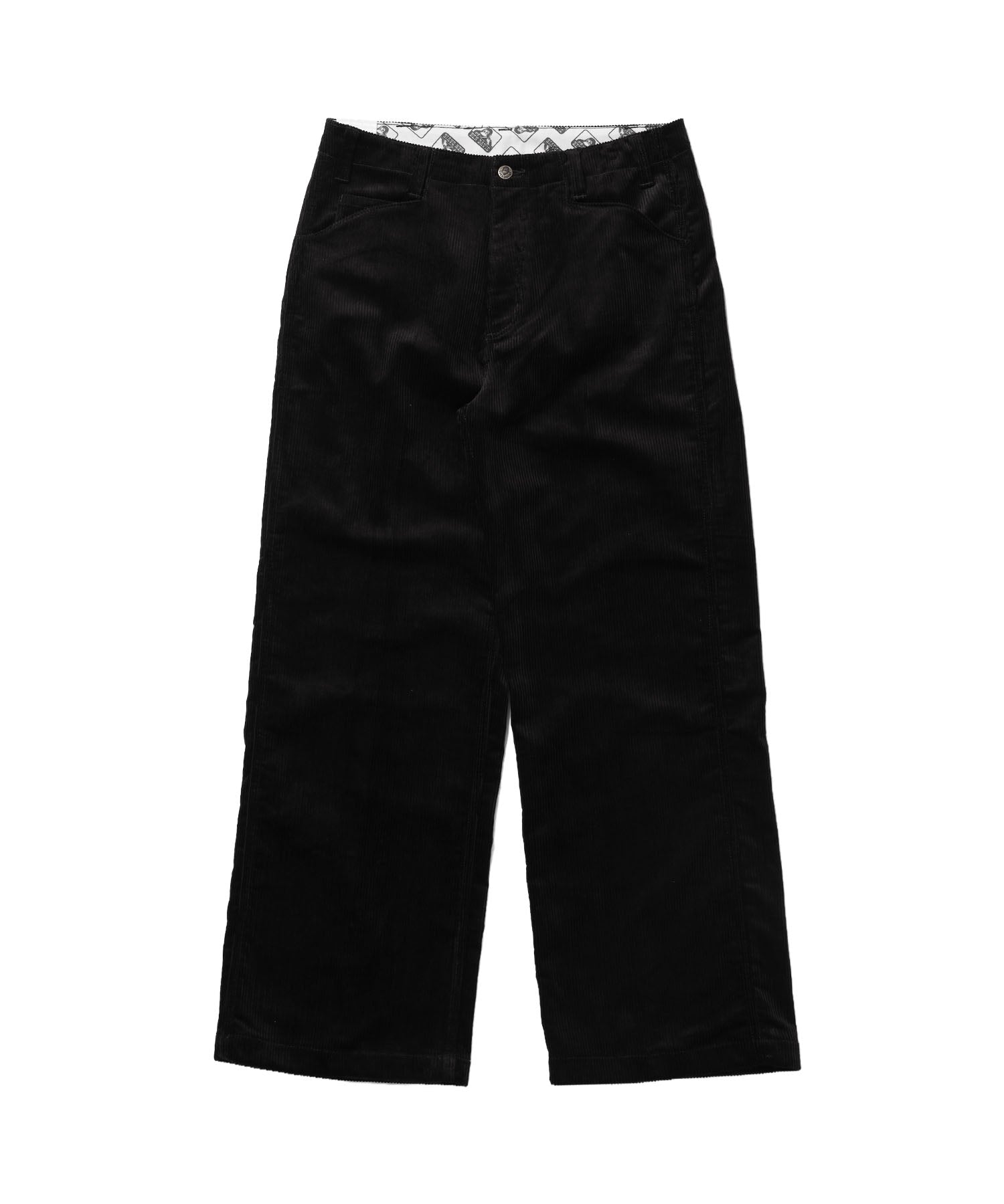 EXTRA WIDE CORD PANTS / コーデュロイ エクストラワイドパンツ ボトムス センタークリース ユニセックス