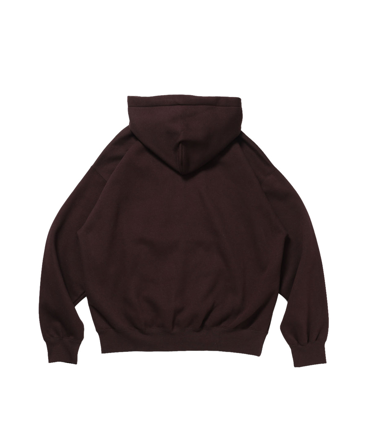 BD SWEAT HOODIE / スウェットパーカー プルオーバー フーディ ワンポイント刺繍 裏起毛 ユニセックス ブラウン