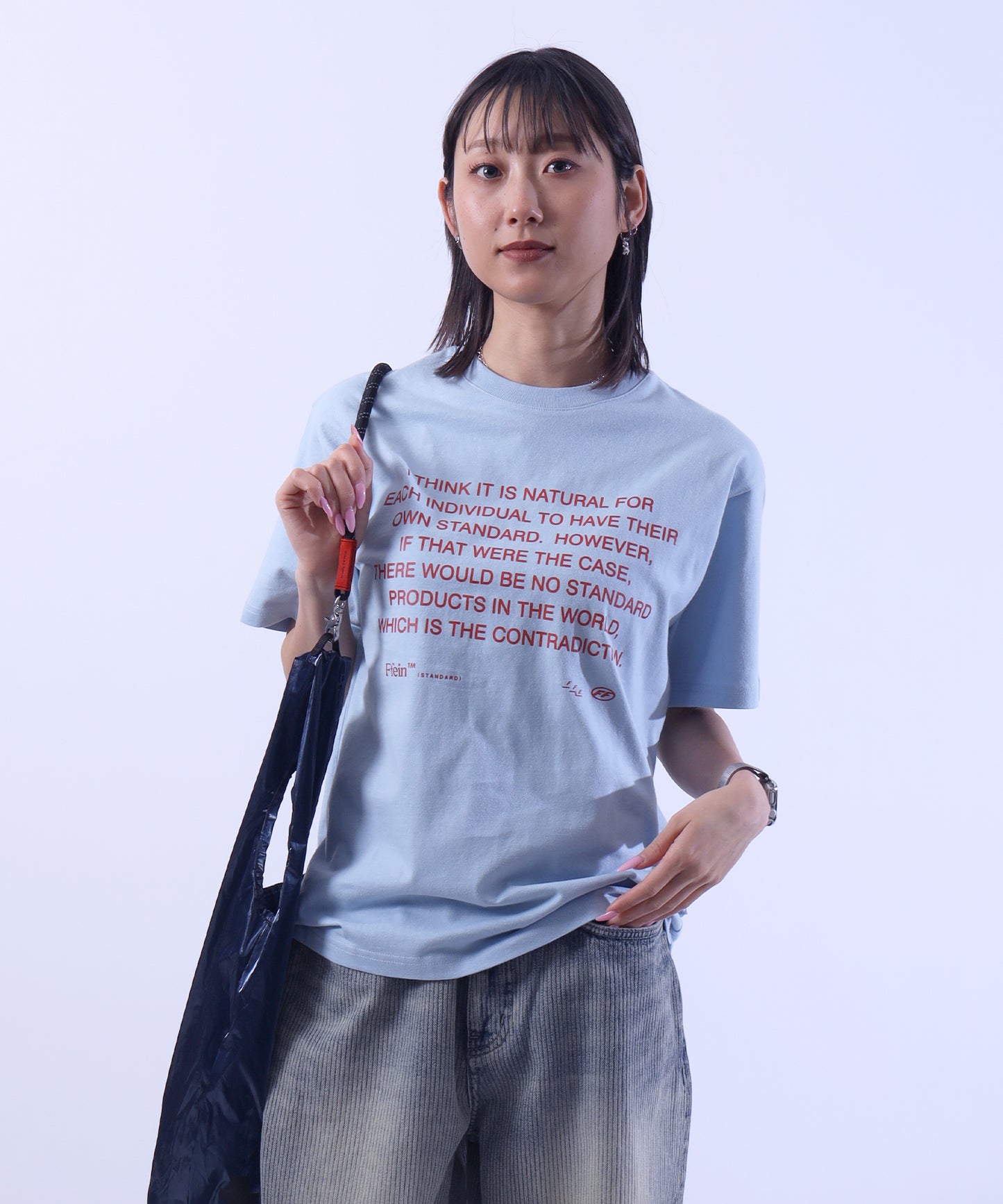 モデル：H163 Size:M　ライトブルー