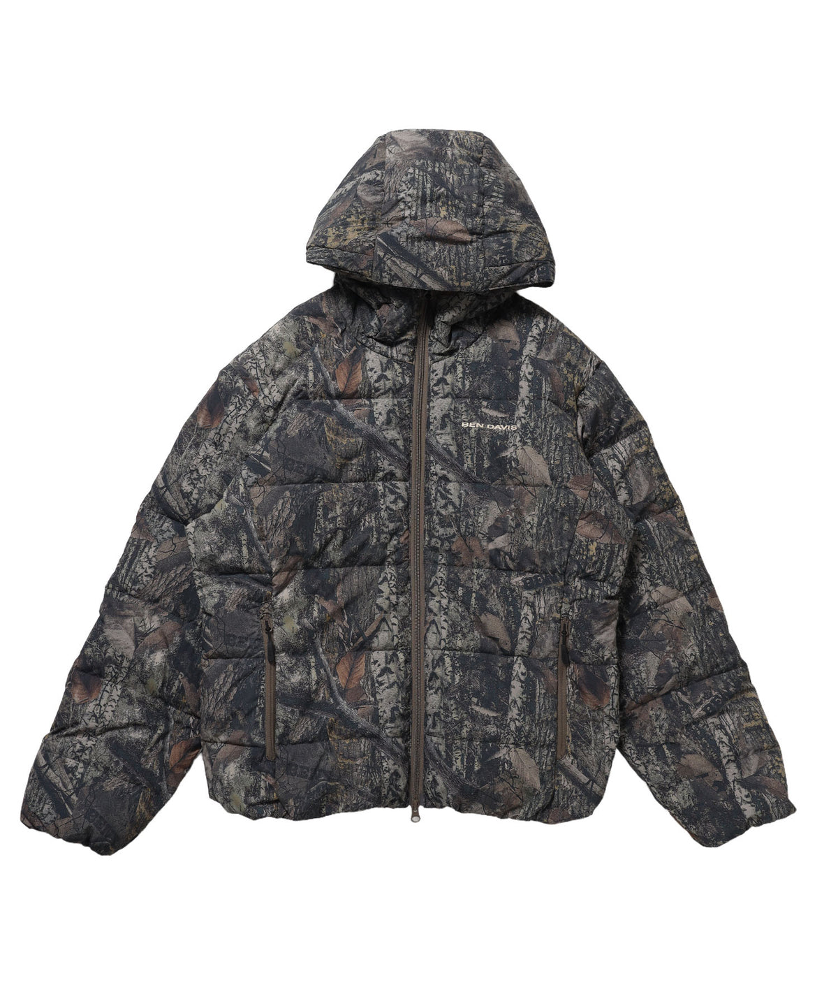 BD HOODED PUFFER JACKET / ダウンジャケット パッファー フード ユニセックス 柄80