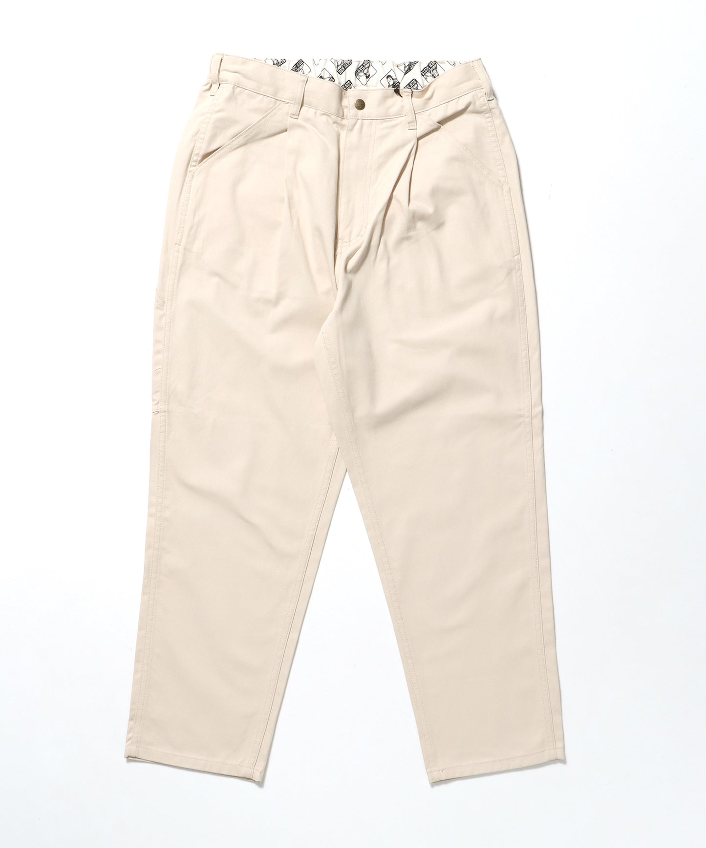 ACTIVEWORKPANTS Z5 / ベンズ アクティブワークパンツ テーパード シェフパンツ アイボリー