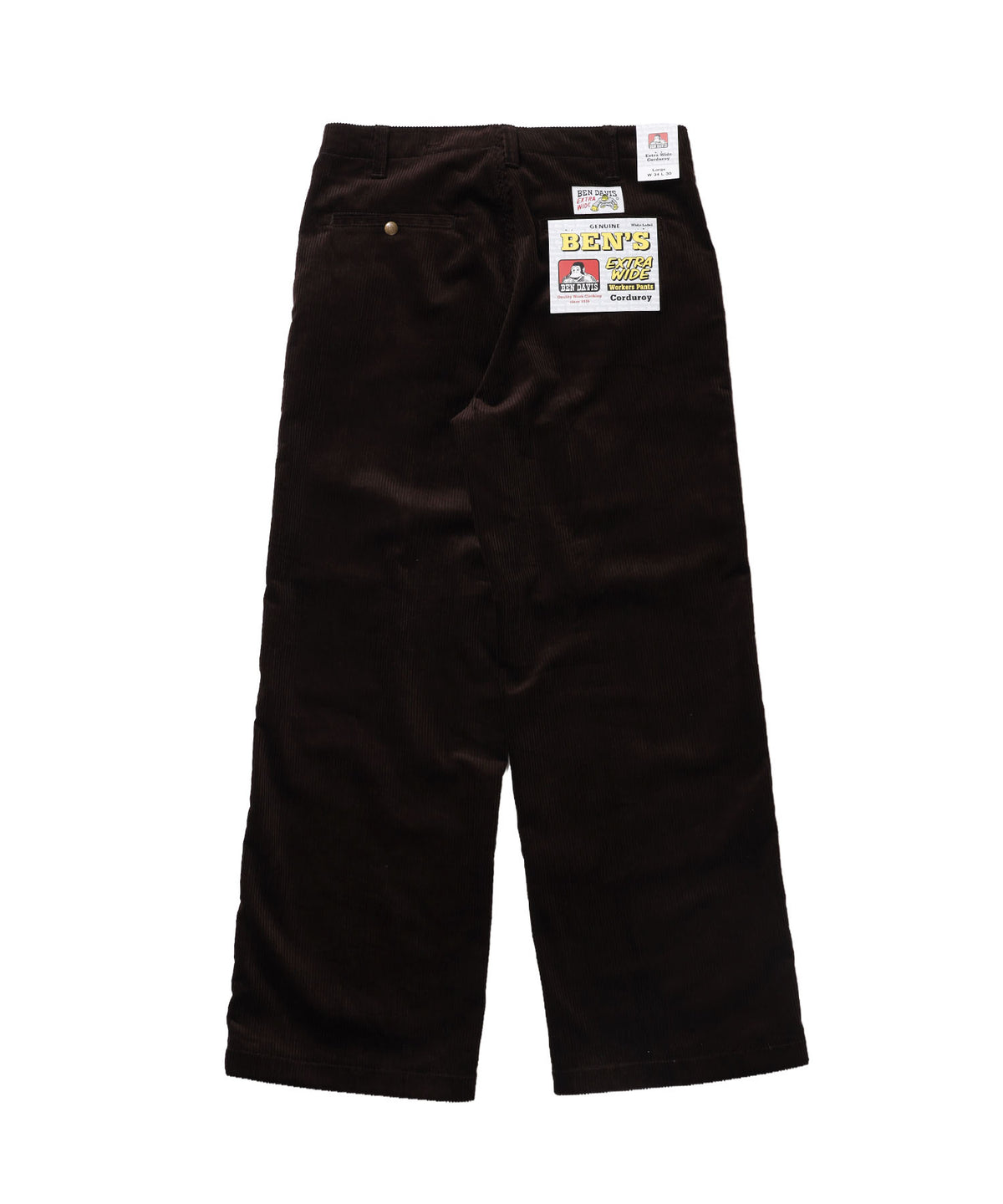 EXTRA WIDE CORD PANTS / コーデュロイ エクストラワイドパンツ ボトムス センタークリース ユニセックス