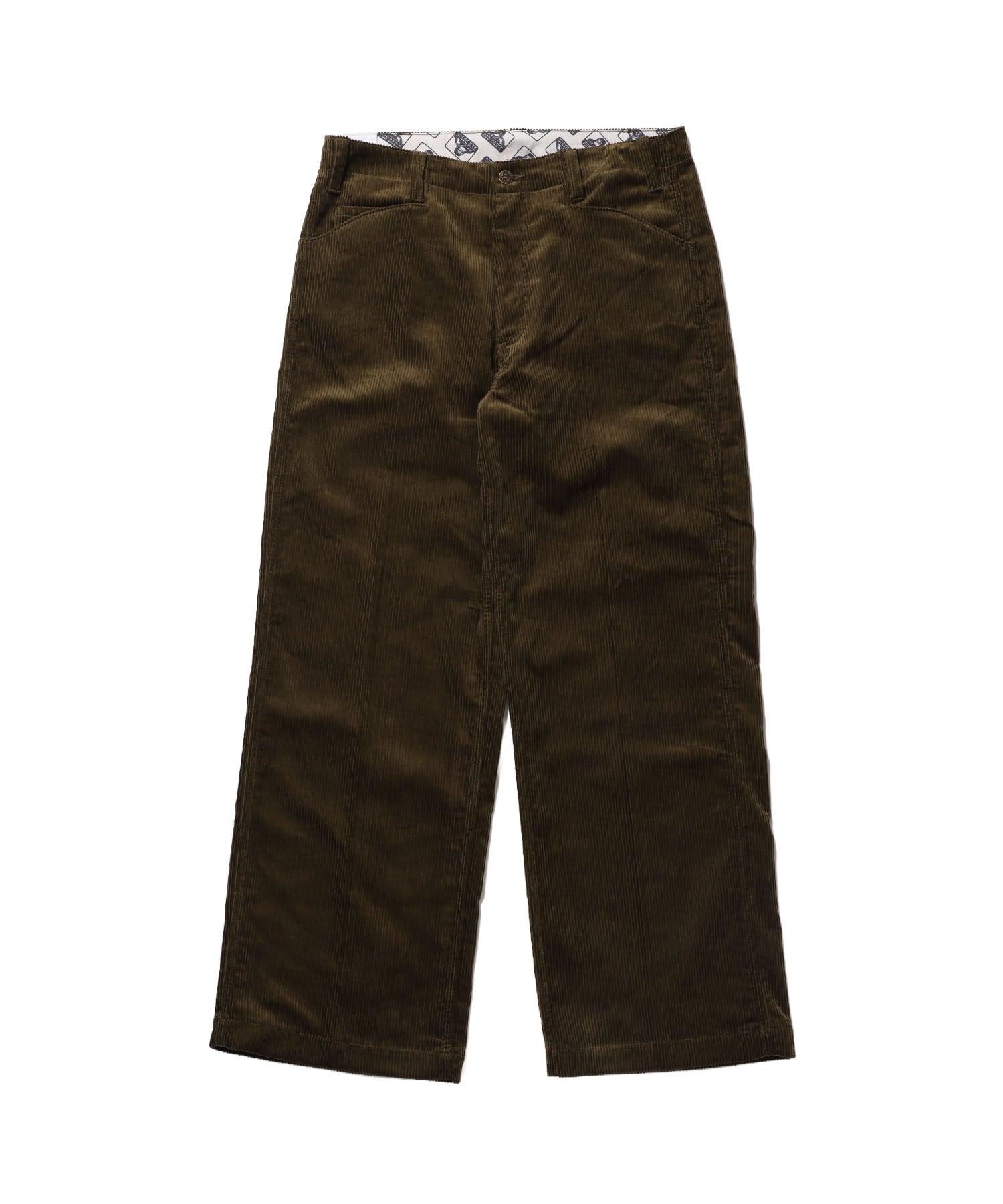 EXTRA WIDE CORD PANTS / コーデュロイ エクストラワイドパンツ ボトムス センタークリース ユニセックス