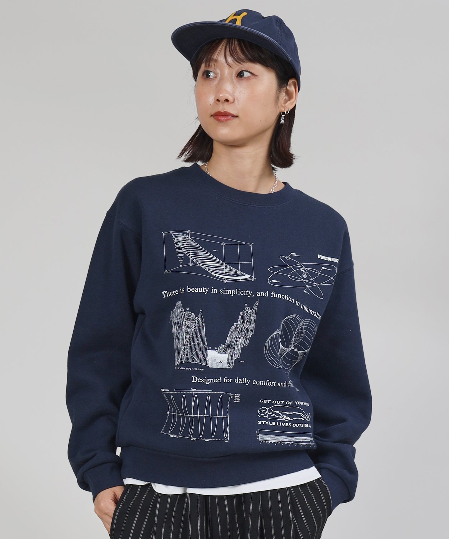 モデル：H163 Size : S  ネイビー