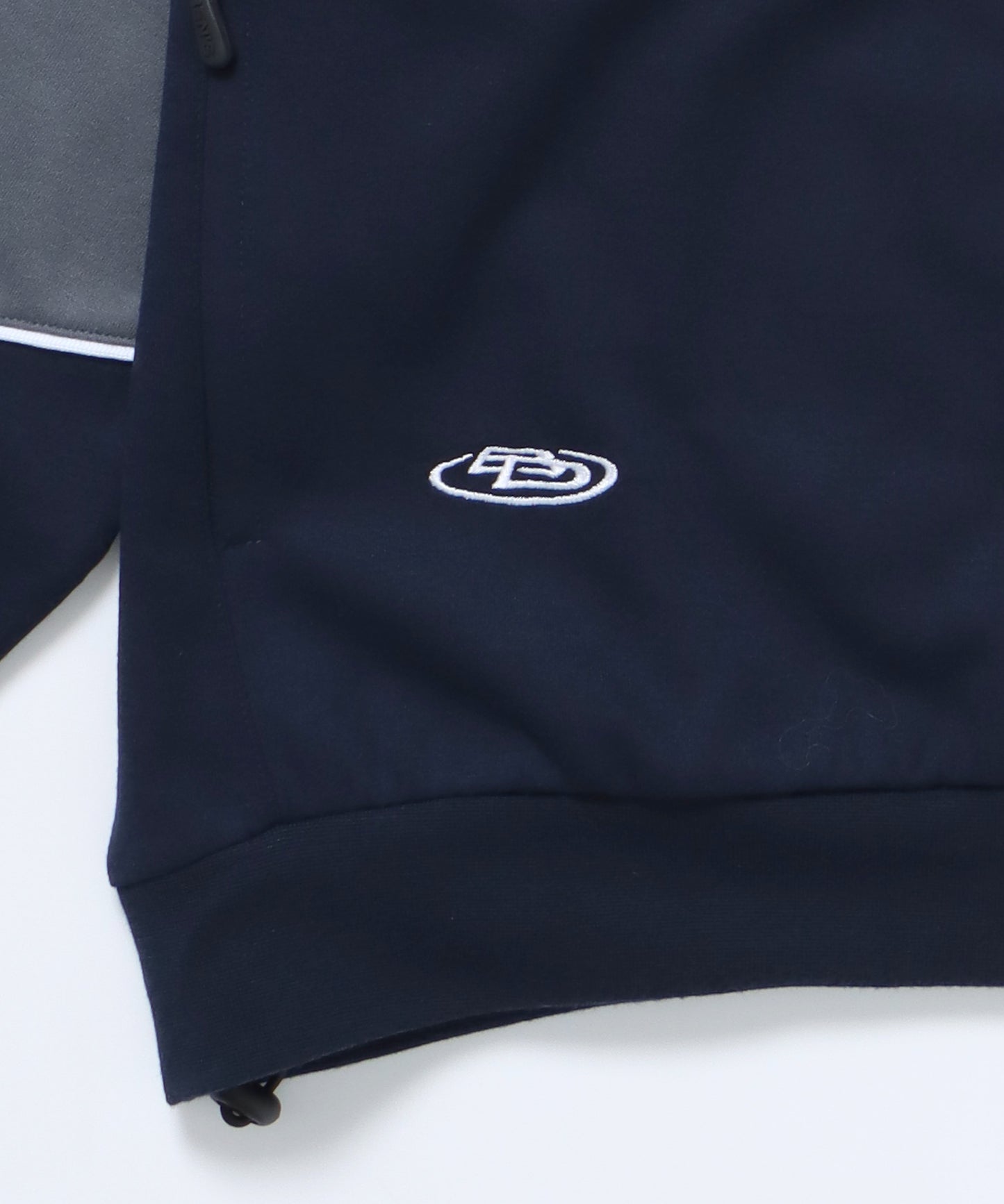 NICE PANELLED TRACK JACKET / オーバーサイズ ブロークコア ネイビー