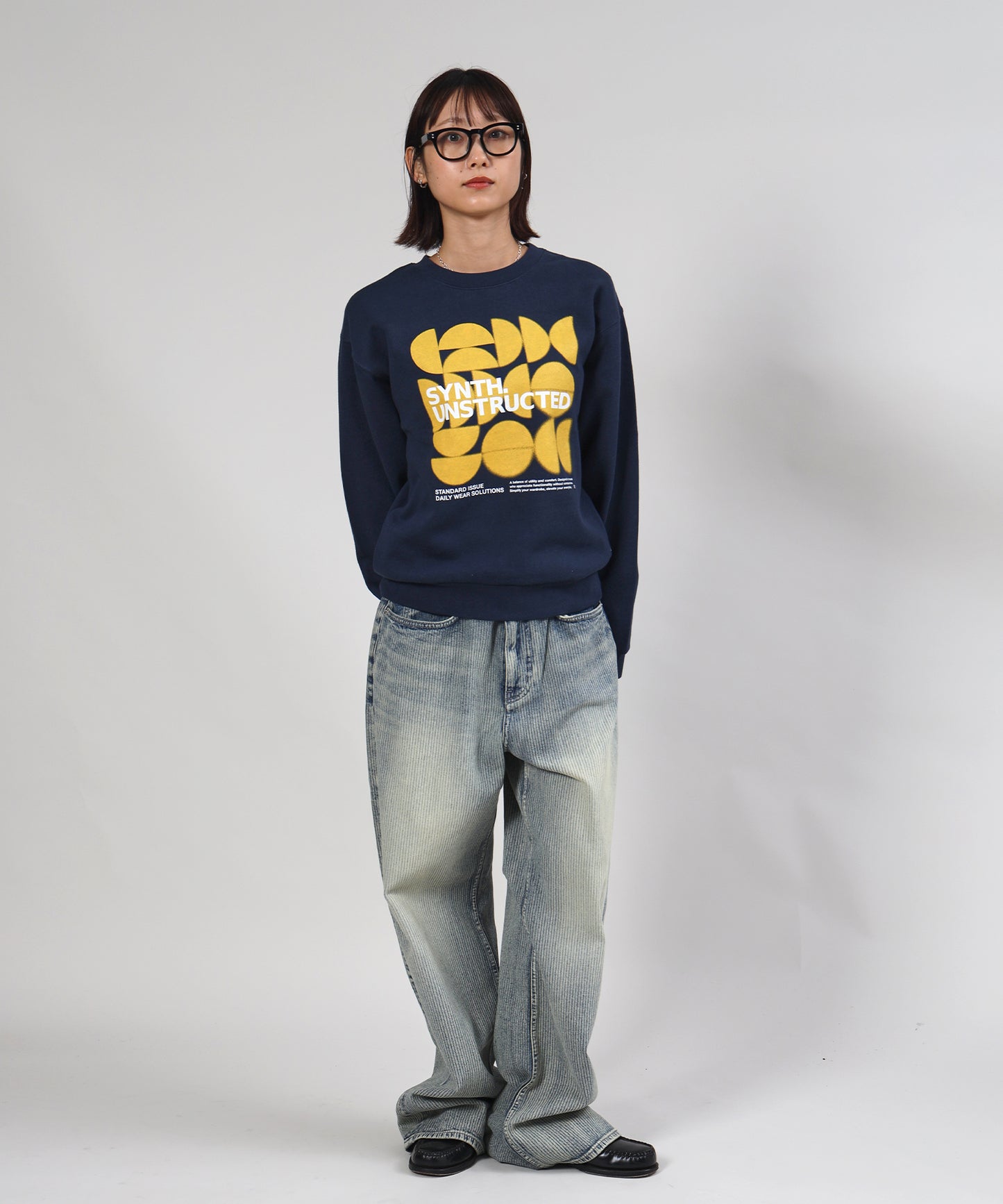 モデル：H163 Size:Sネイビー