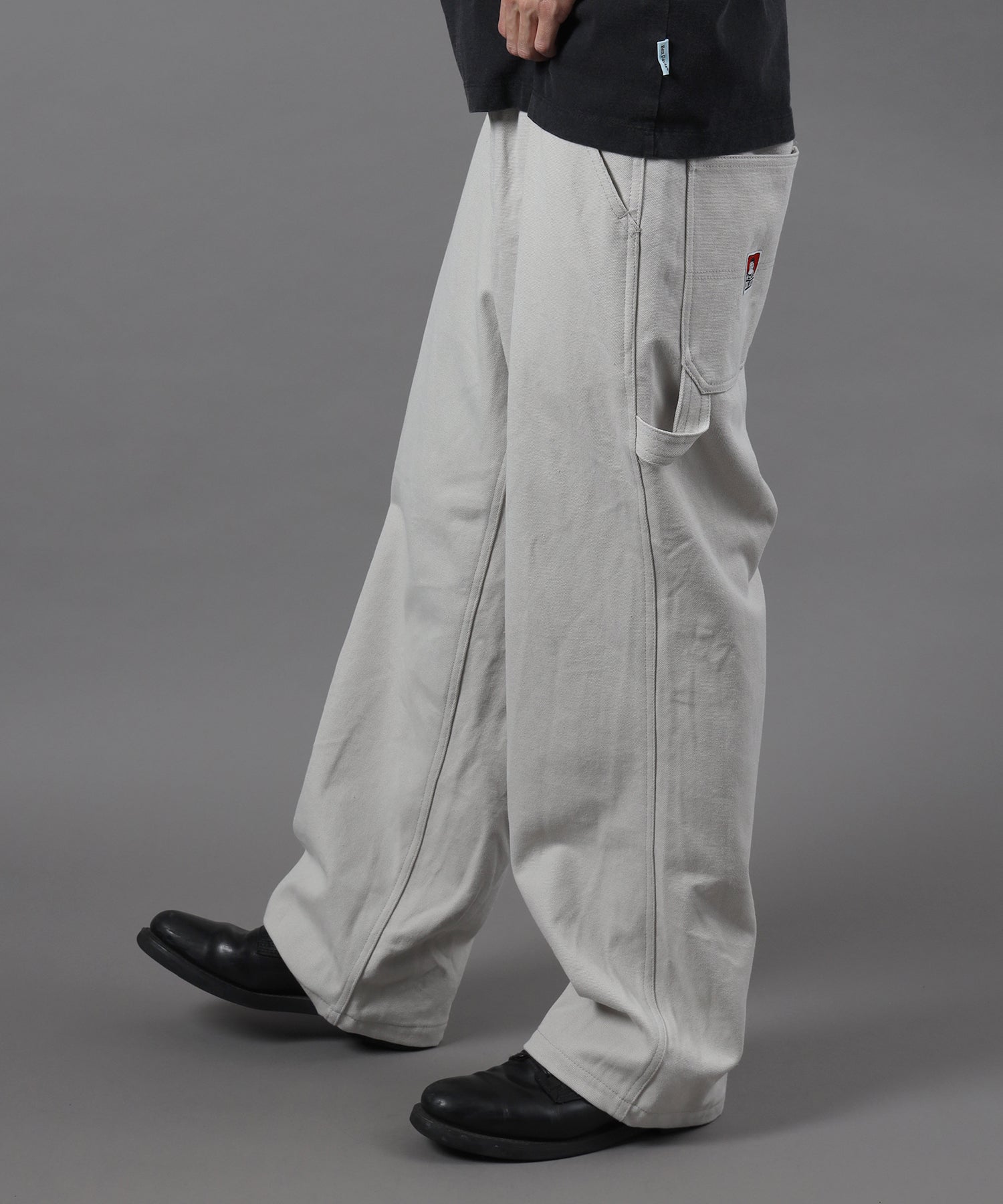 90s〜00s BEN DAVIS ペインターワイドデニム 白タグ パキパキ 90s BEN DAVIS ダブルニー ワイドデニム 金タグ B系 USA - メルカリ