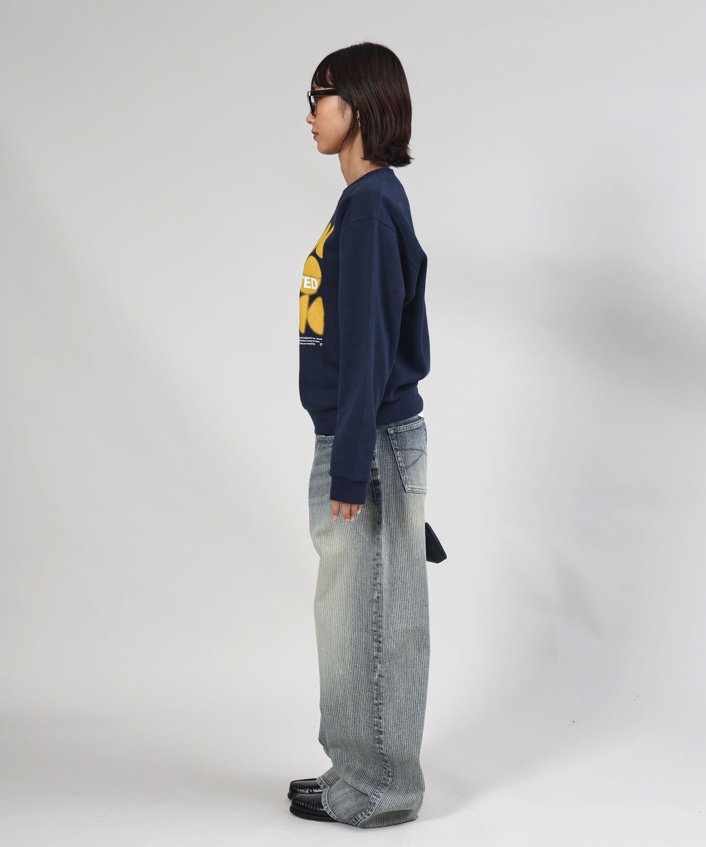 モデル：H163 Size:Sネイビー