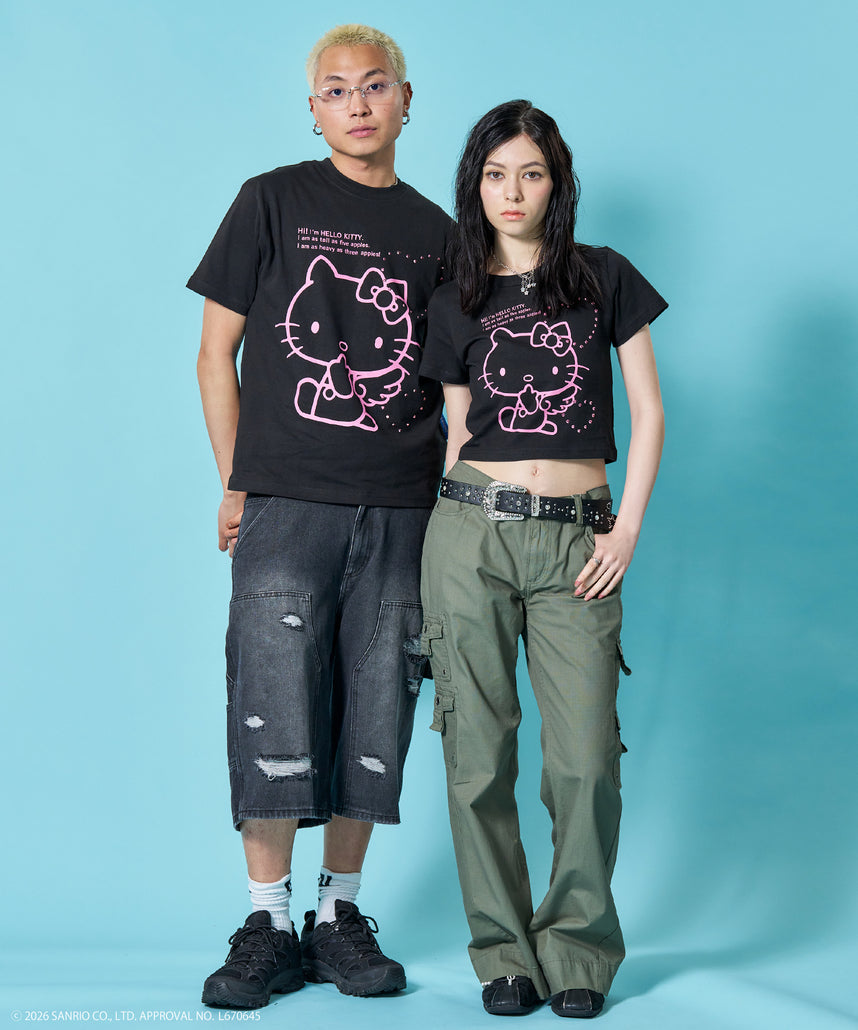 sqnz（エスキュンズ）】HK LOVE SEQUENZ TEE / ハローキティ キティ