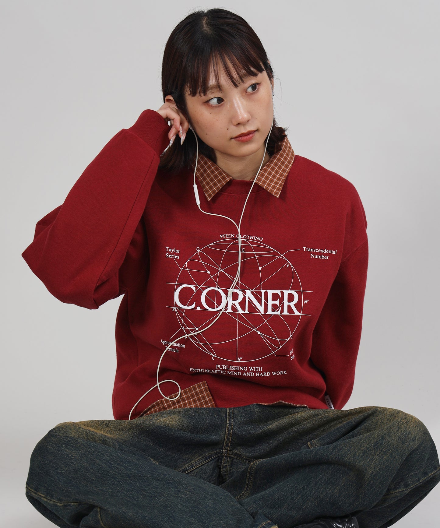 モデル：H163 Size : M レッド