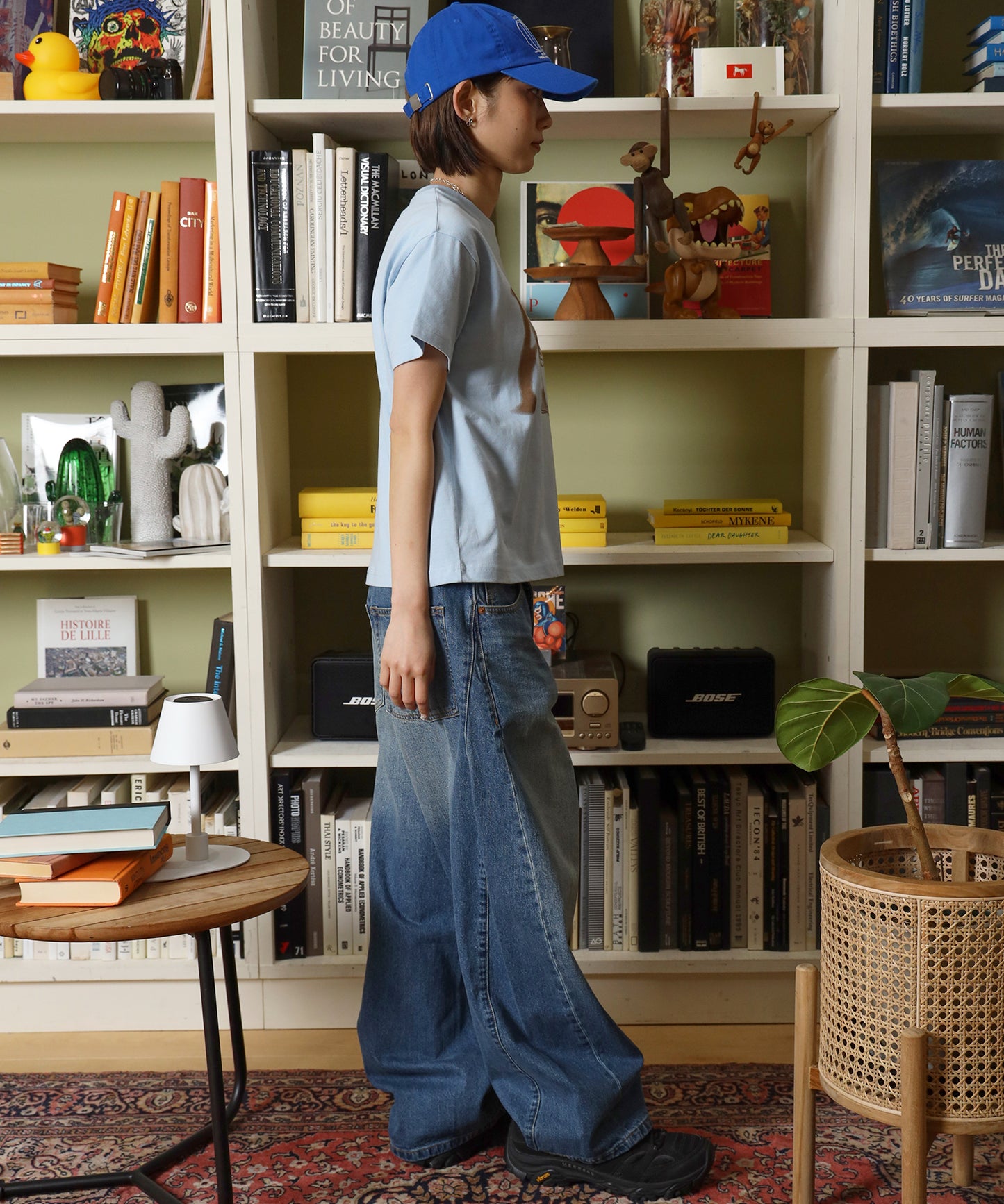 モデル：H163 Size:S パステルブルー