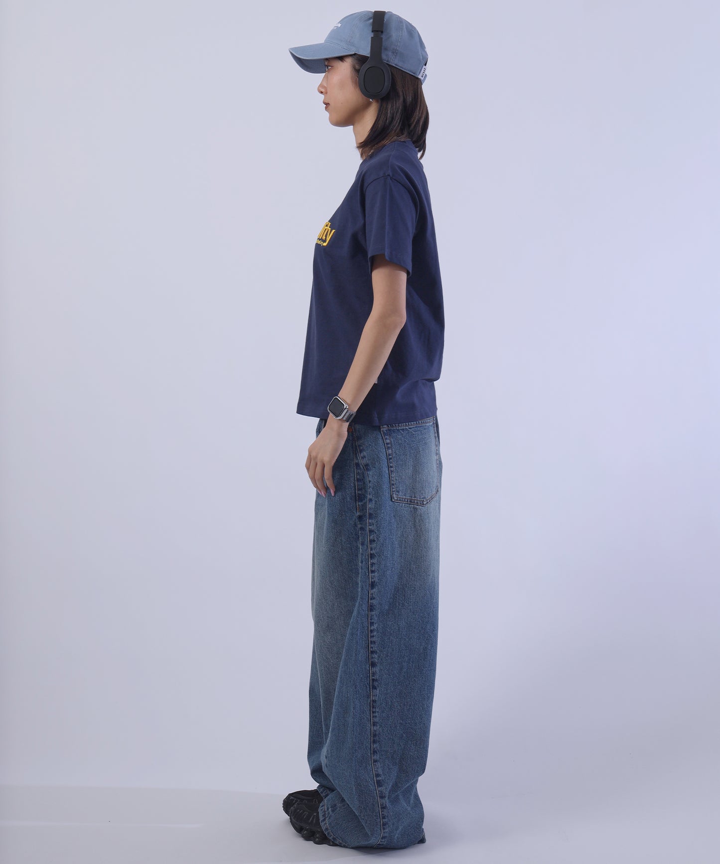 モデル：H163 Size:M　ネイビー