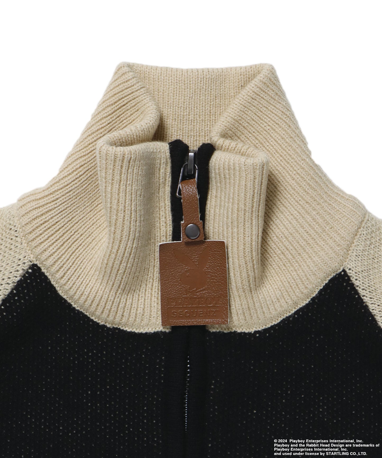 PB RAGLAN COWICHAN SWEATER / ニット オーバーサイズ ブロークコア シティガール シティボーイ ブラック