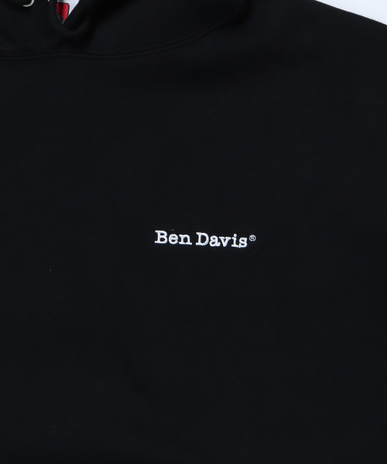 【BEN DAVIS(ベンデイビス)】 HEAVY SWEAT HOODIE NVL / ビッグ スウェット ヘビーウェイト 限定 パーカー ブラック