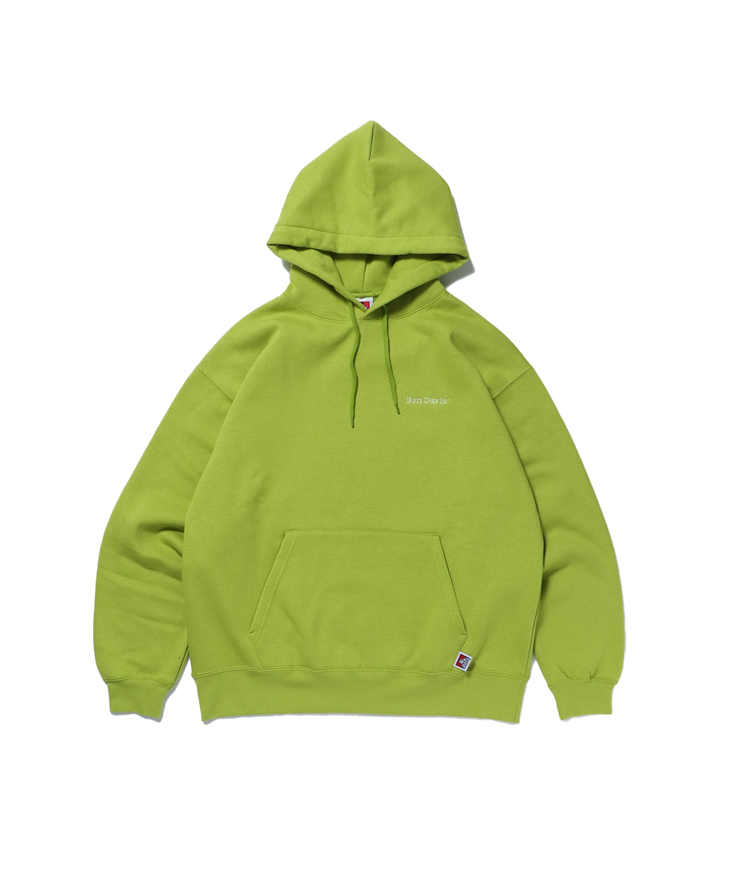 【BEN DAVIS(ベンデイビス)】 HEAVY SWEAT HOODIE NVL / ビッグ スウェット ヘビーウェイト 限定 パーカー グリーン