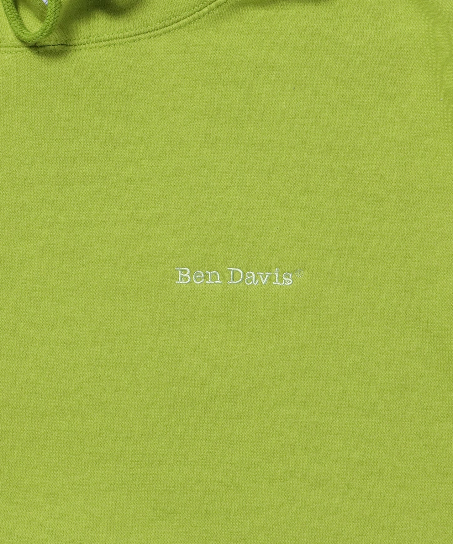【BEN DAVIS(ベンデイビス)】 HEAVY SWEAT HOODIE NVL / ビッグ スウェット ヘビーウェイト 限定 パーカー グリーン